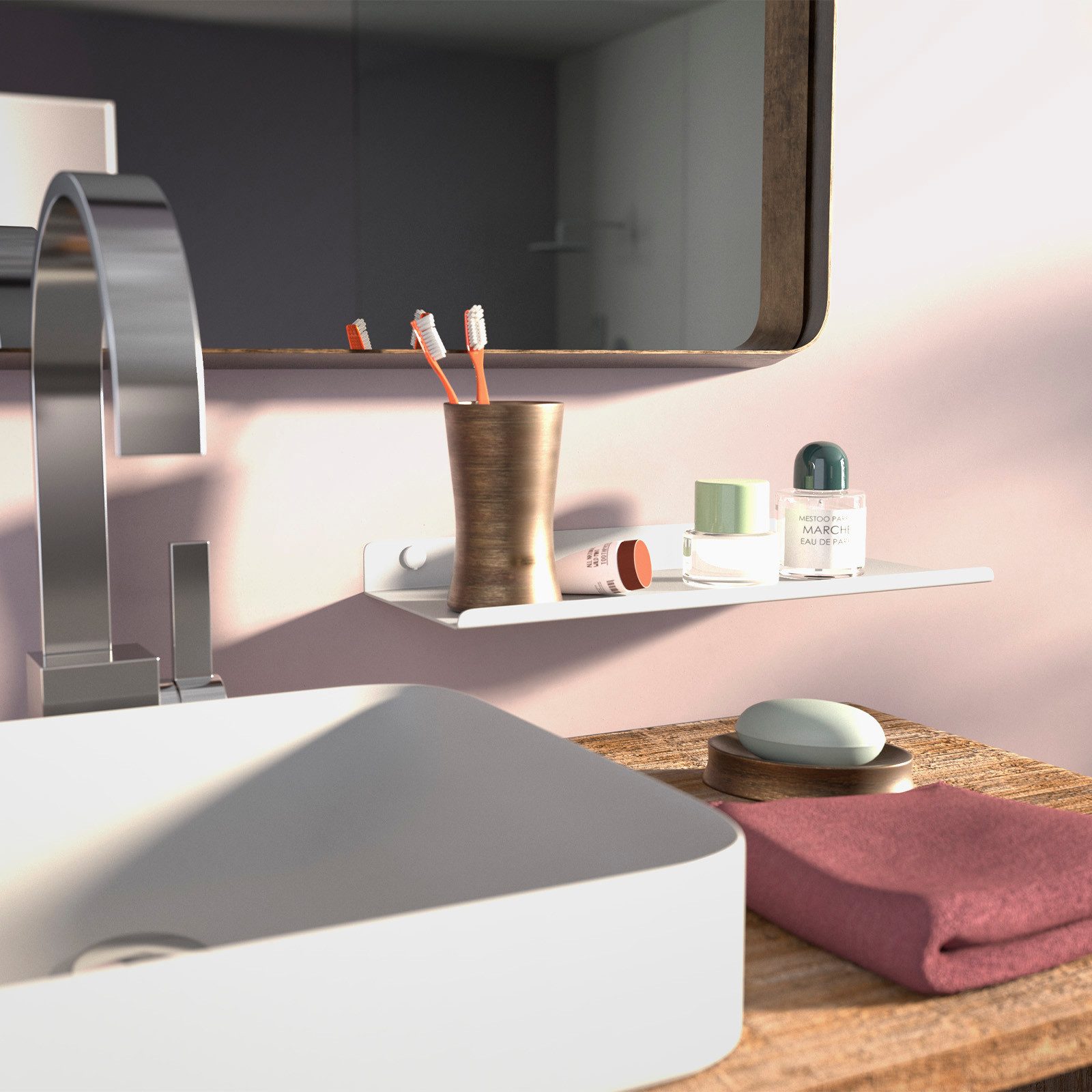 SO-TECH® Wandregal Schweberegal HOVER 35/45 x günstig online kaufen