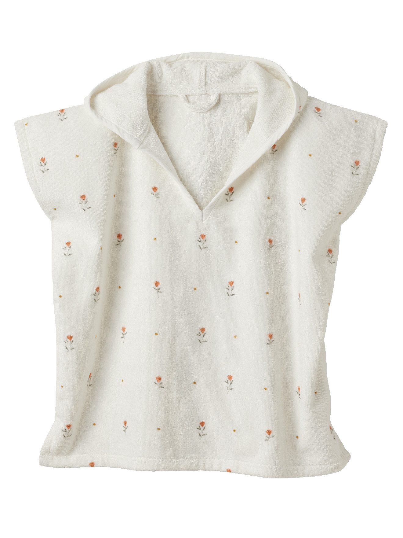 vertbaudet Badeponcho Baby Badeponcho GIVERNY mit Recycling-Baumwolle, Recycelte Baumwolle