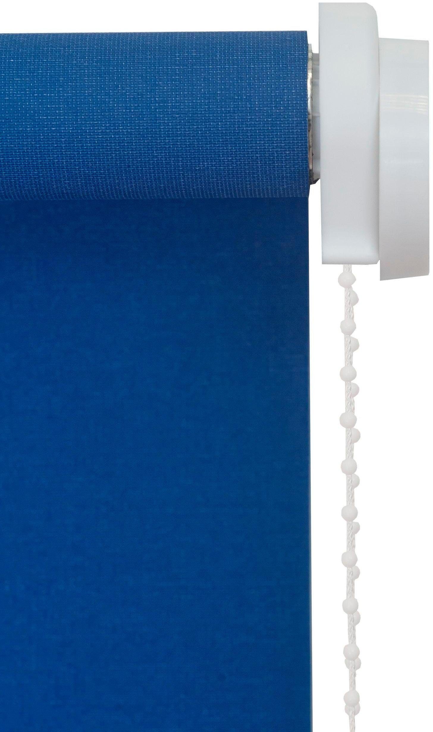 uni, Seitenzugrollo in Made Klemmfix, blau Germany sunlines, Lichtschutz, ohne freihängend, Style One Bohren, size