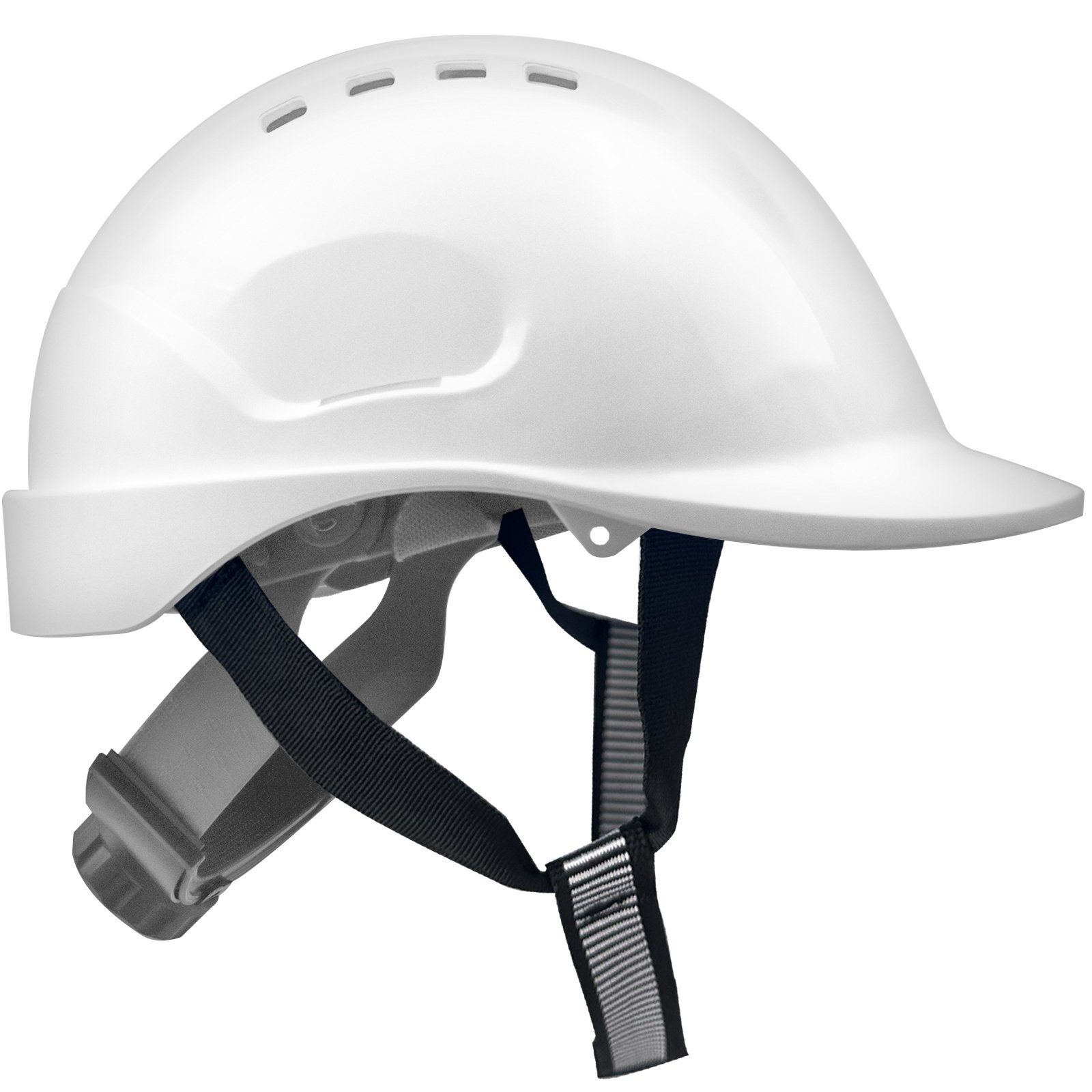 Mustbau Schutzhelm, ABS Bauhelm Arbeitshelm Bauarbeiterhelm,52-66cm Einstellbar