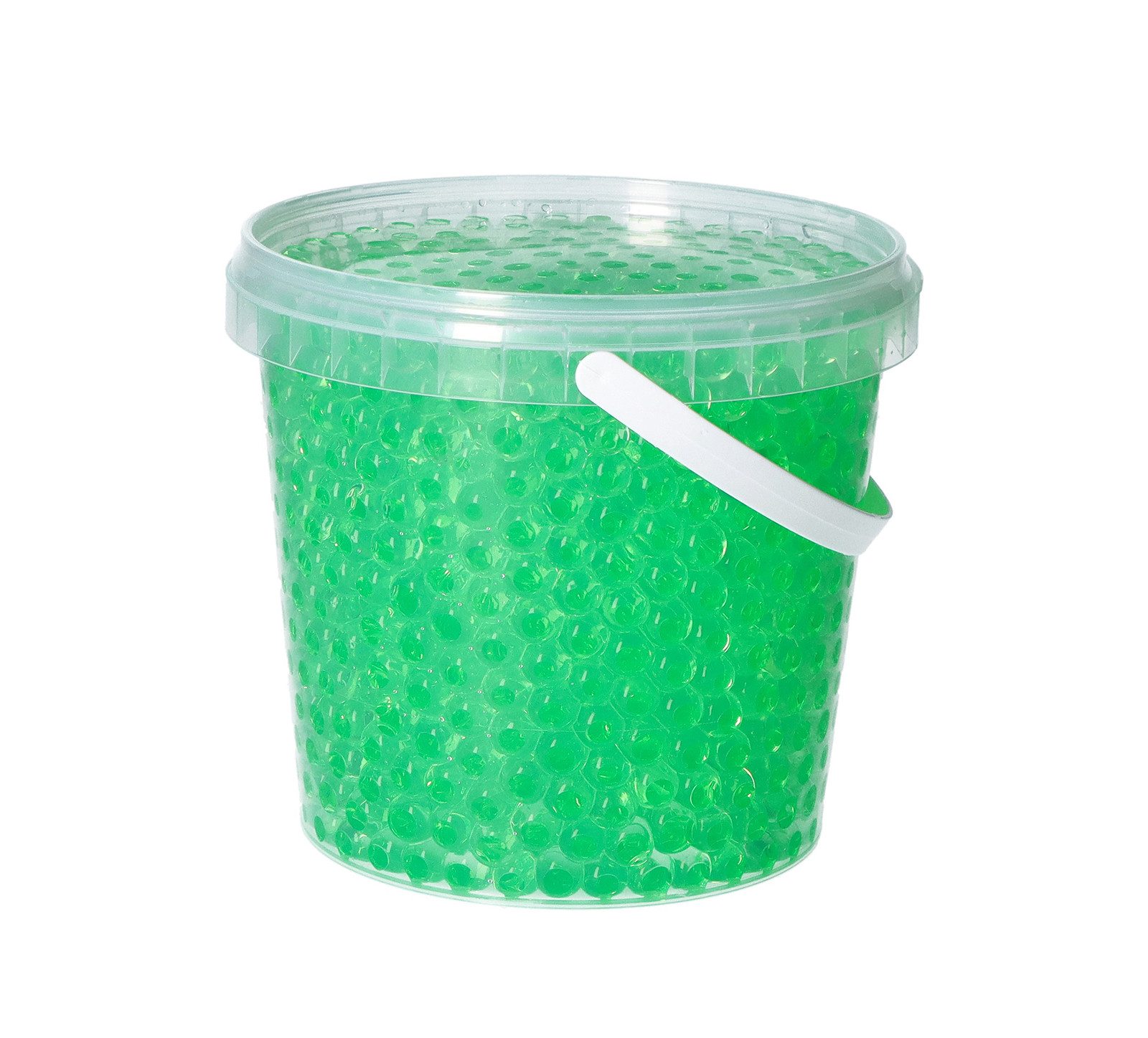 trendfinding Deko-Granulate 1 Liter Eimer Aqualinos Hydroperlen, Verschiedene Größen und Farben