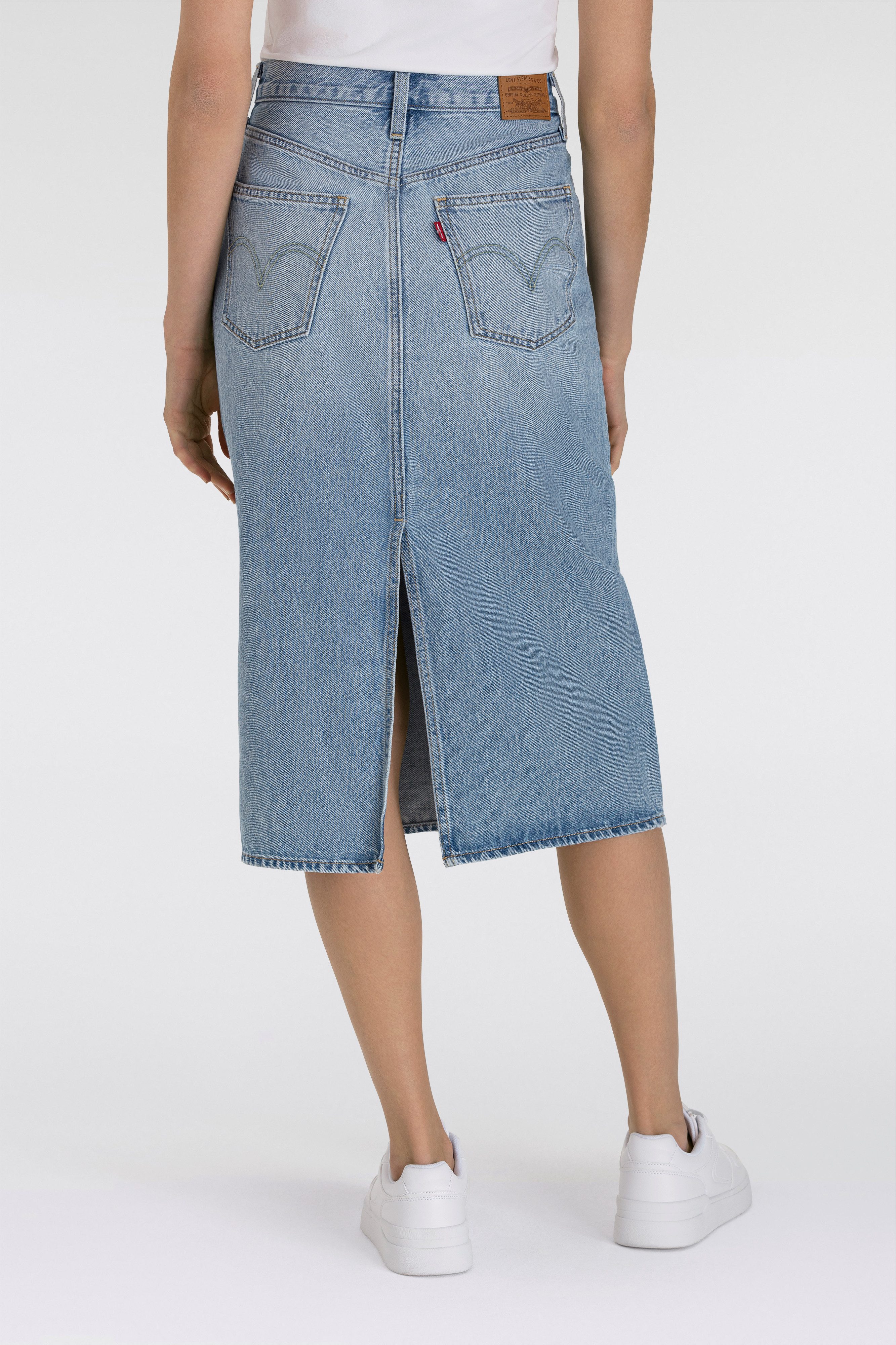 Levi's® Jeansrock HR BACK SLIT SKIR mit Schlitz hinten – Bild 3 von 5