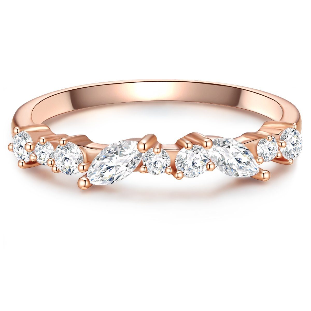 Glanzstücke München Silberring roségold, Ring Sterling günstig online kaufen