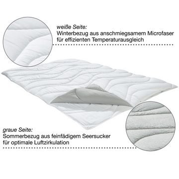 Bett-Set, Vier-Jahreszeiten-Bett "Amper", Erwin Müller, Textilfaser Uni