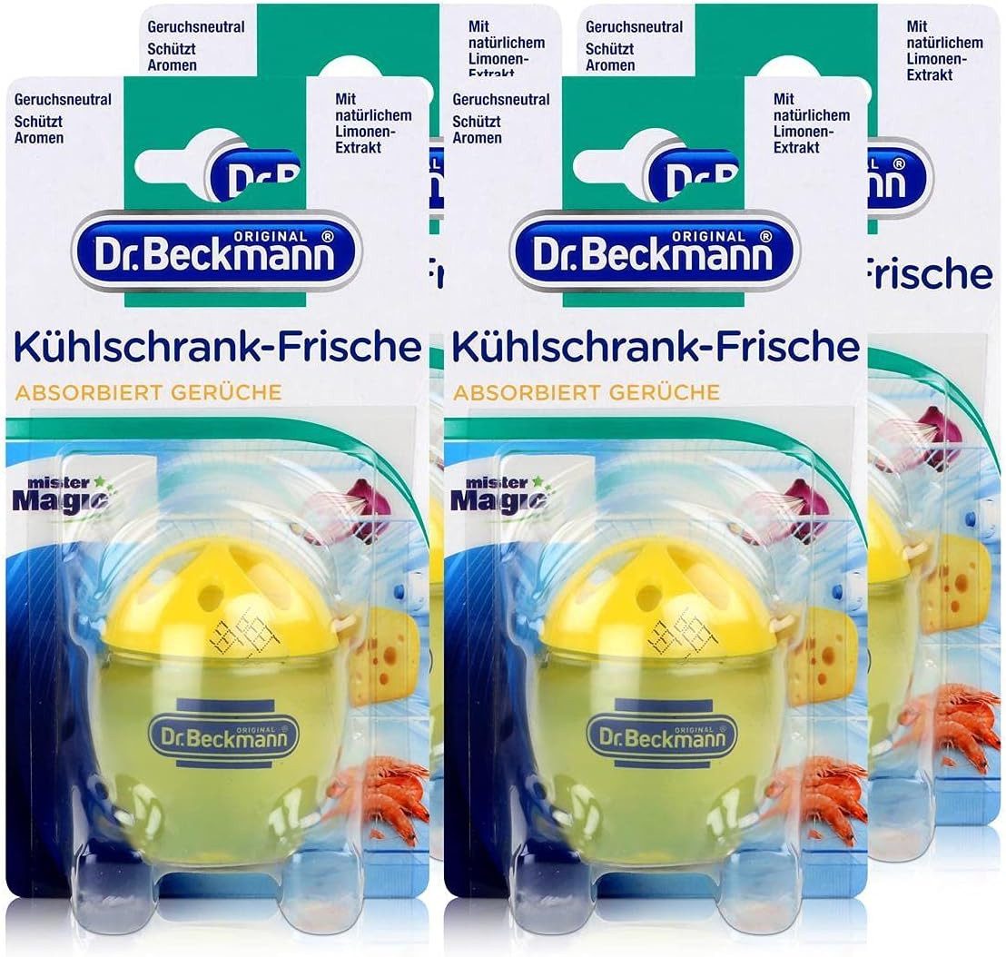 Dr. Beckmann Dr. Beckmann Kühlschrank Frische Limone 4er Pack (4 x 40 g) Allzweckreiniger (1-St)