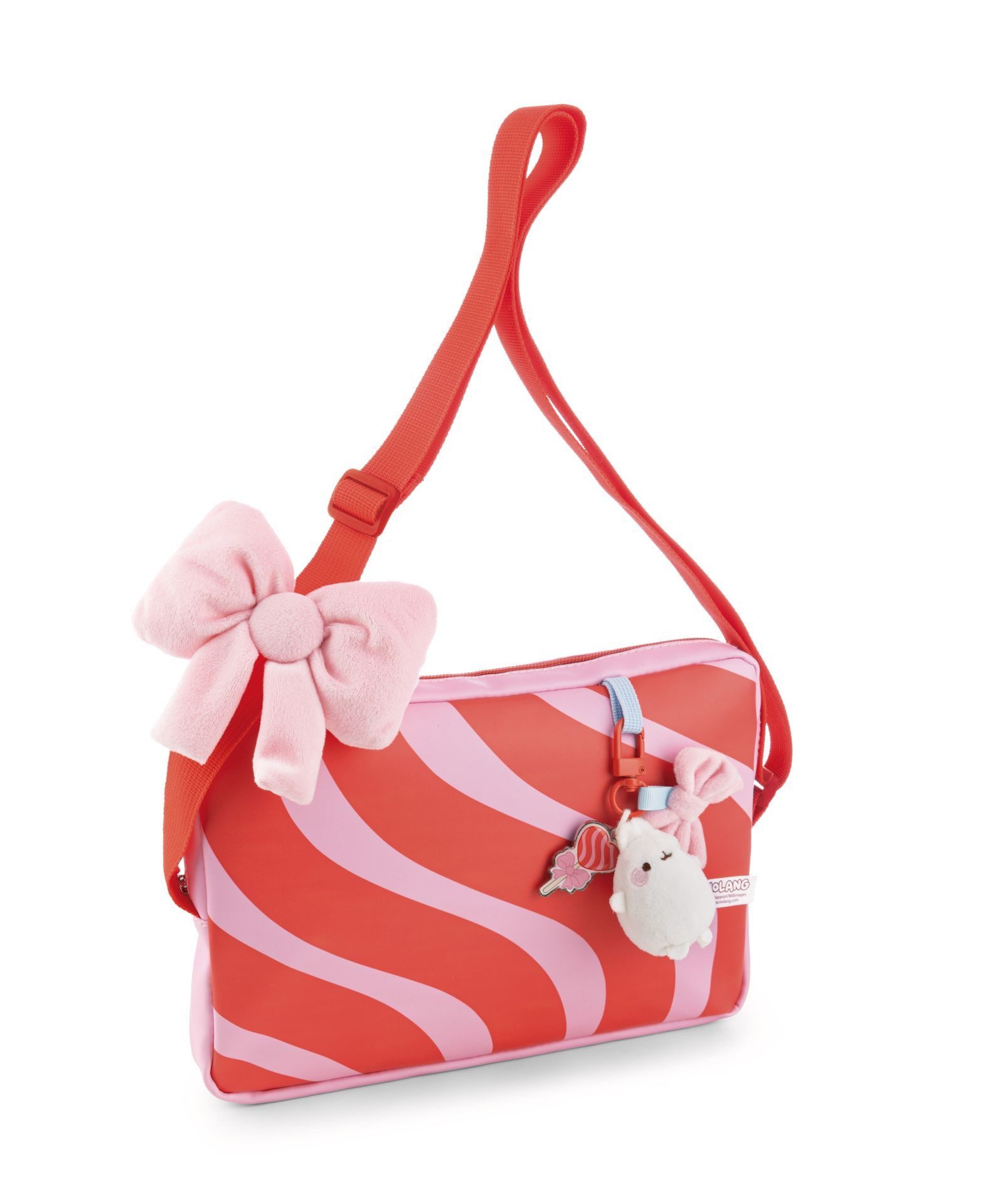 Nici Plüschfigur Nici 62792 Schultertasche MOLANG mit längenverstellbarem