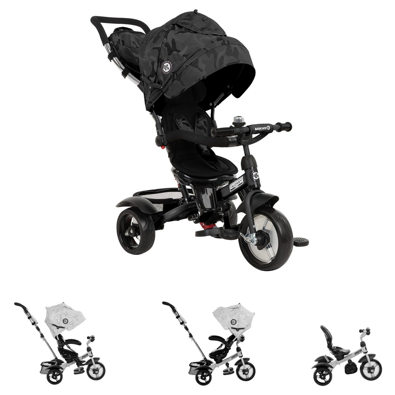 Dreirad Tricycle Alonsy 3 in 1 Dreirad