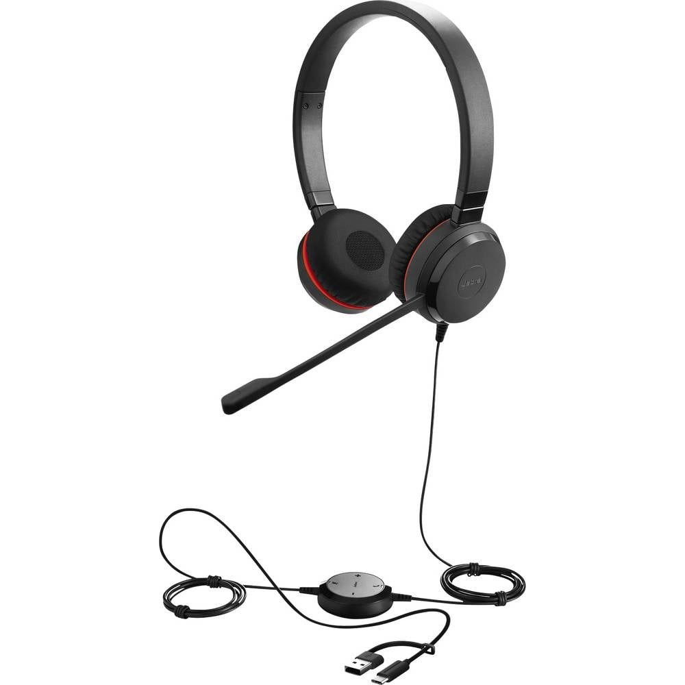 Headset, USB-C/A, Stereo, UC-zertifiziert Kopfhörer