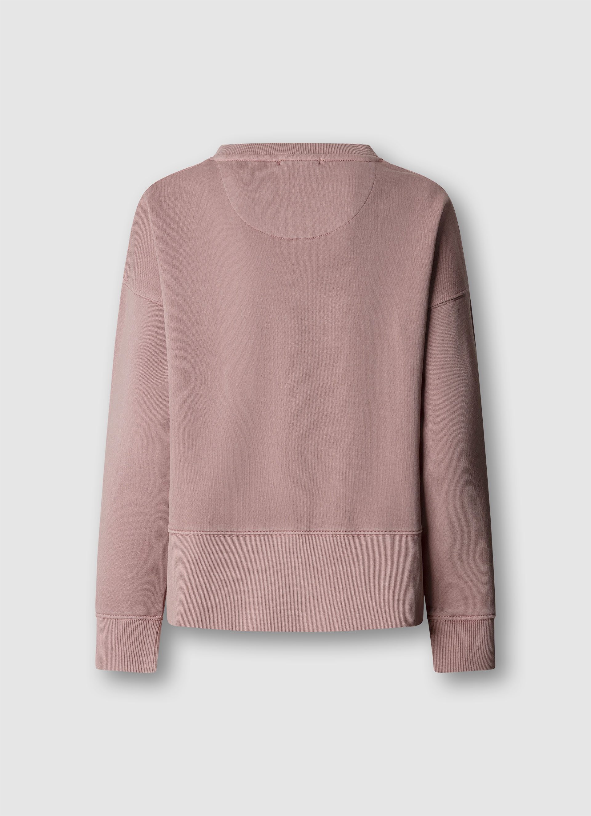 Pepe Jeans Sweatshirt CINTIA mit breitem Rippbündchen, Rundhals