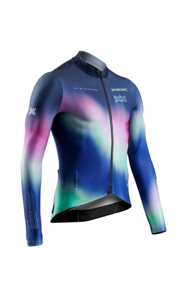X-Bionic Fahrradjacke Corefusion Ride Jersey (3 Rückentaschen, optimale Bewegungsfreiheit)