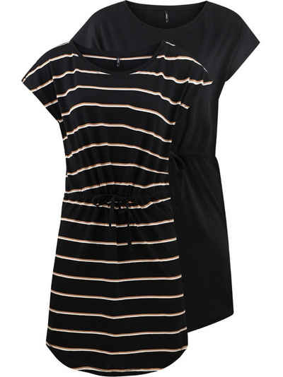 ONLY Sommerkleid Damen Mini Kleid onlMAY S/S Dress A-Linie aus 100% Baumwolle
