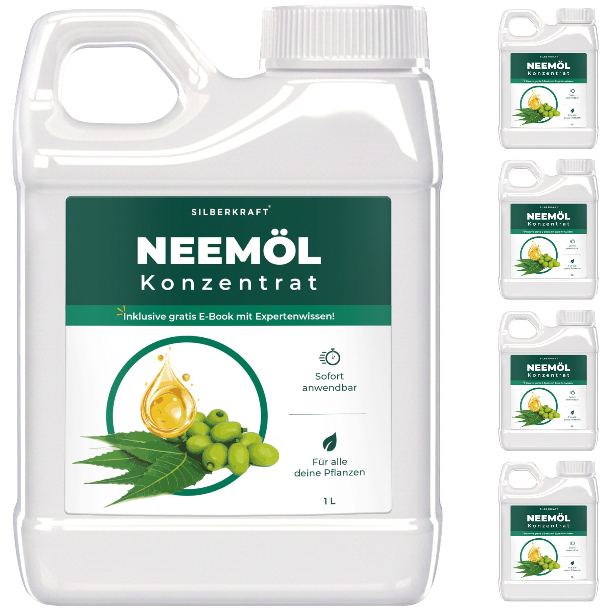 Silberkraft Pflanzenstärkungsmittel Silberkraft Neemöl mit Emulgator günstig online kaufen