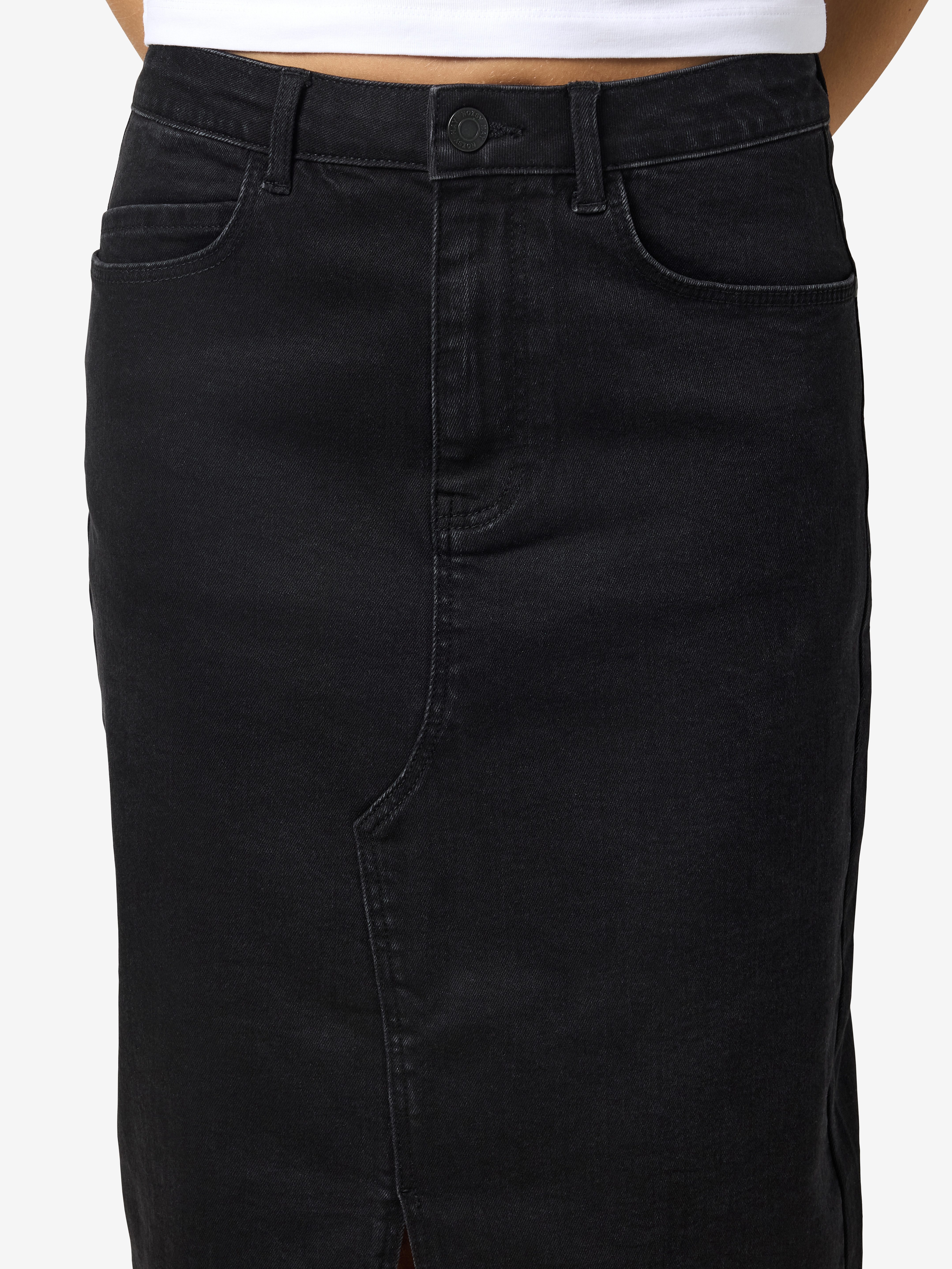 Noisy may Jeansrock NMKATH NW SLIT MIDI SKIRT VI478BL NOOS