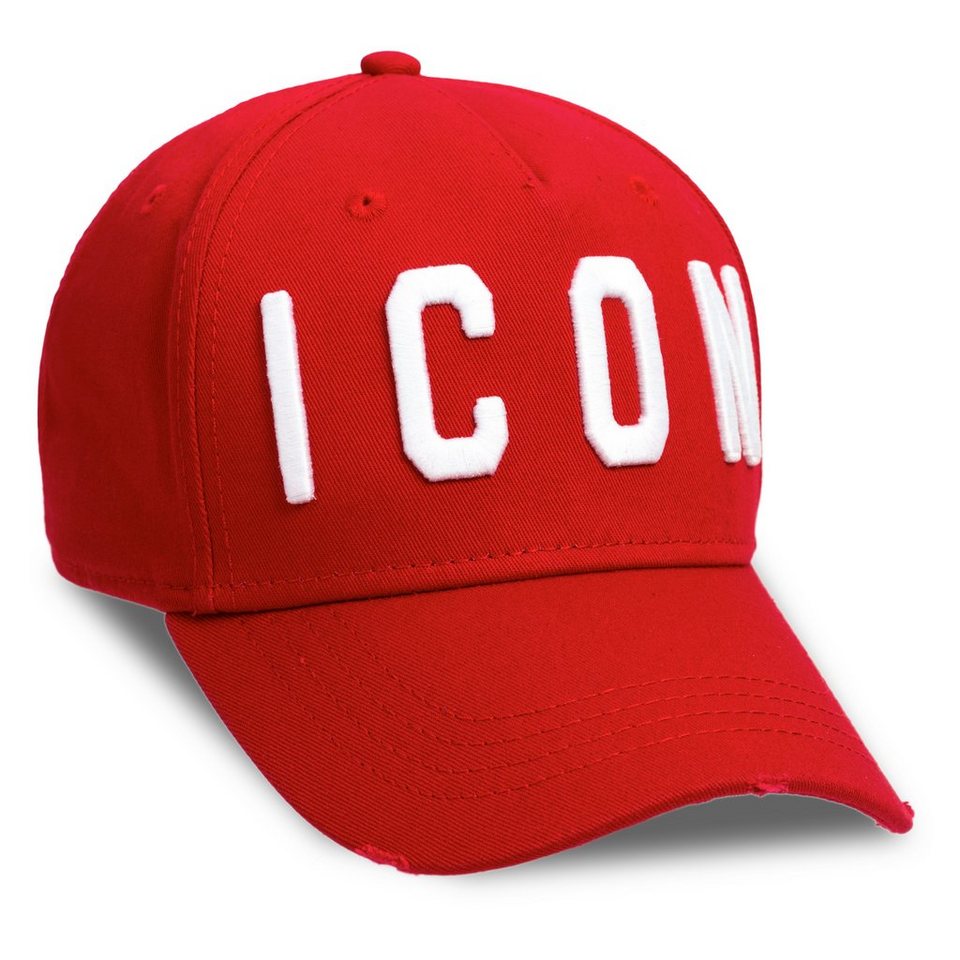 Dsquared2 Baseball Cap »ICON« Rot online kaufen OTTO