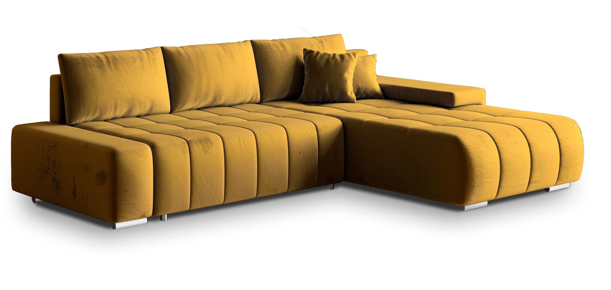 Masseno Ecksofa ALESE mit Schlaffunktion L-Form, günstig online kaufen