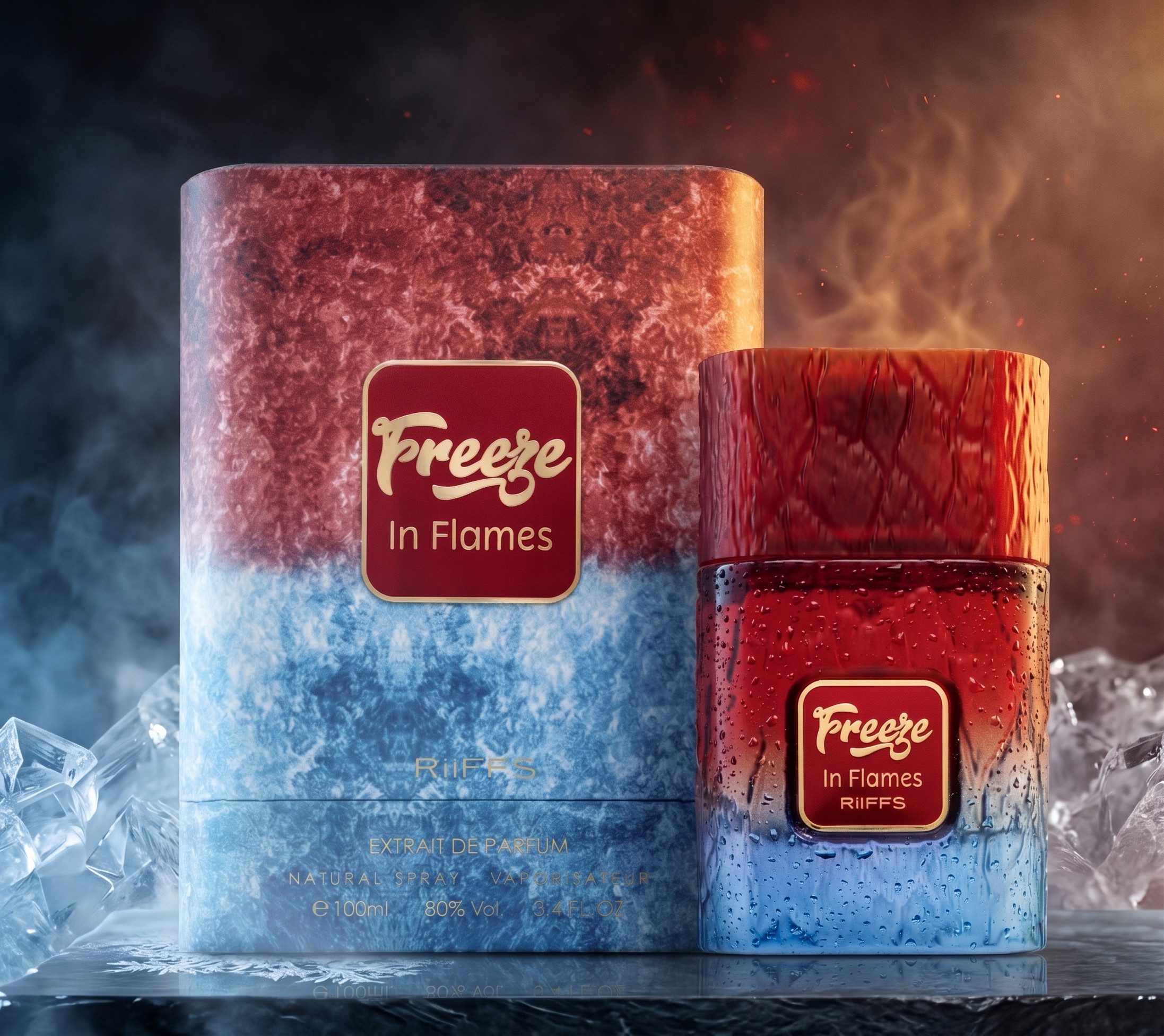 Riiffs Eau de Parfum Riiffs Freeze In Flames - Eau de Parfum 100ml