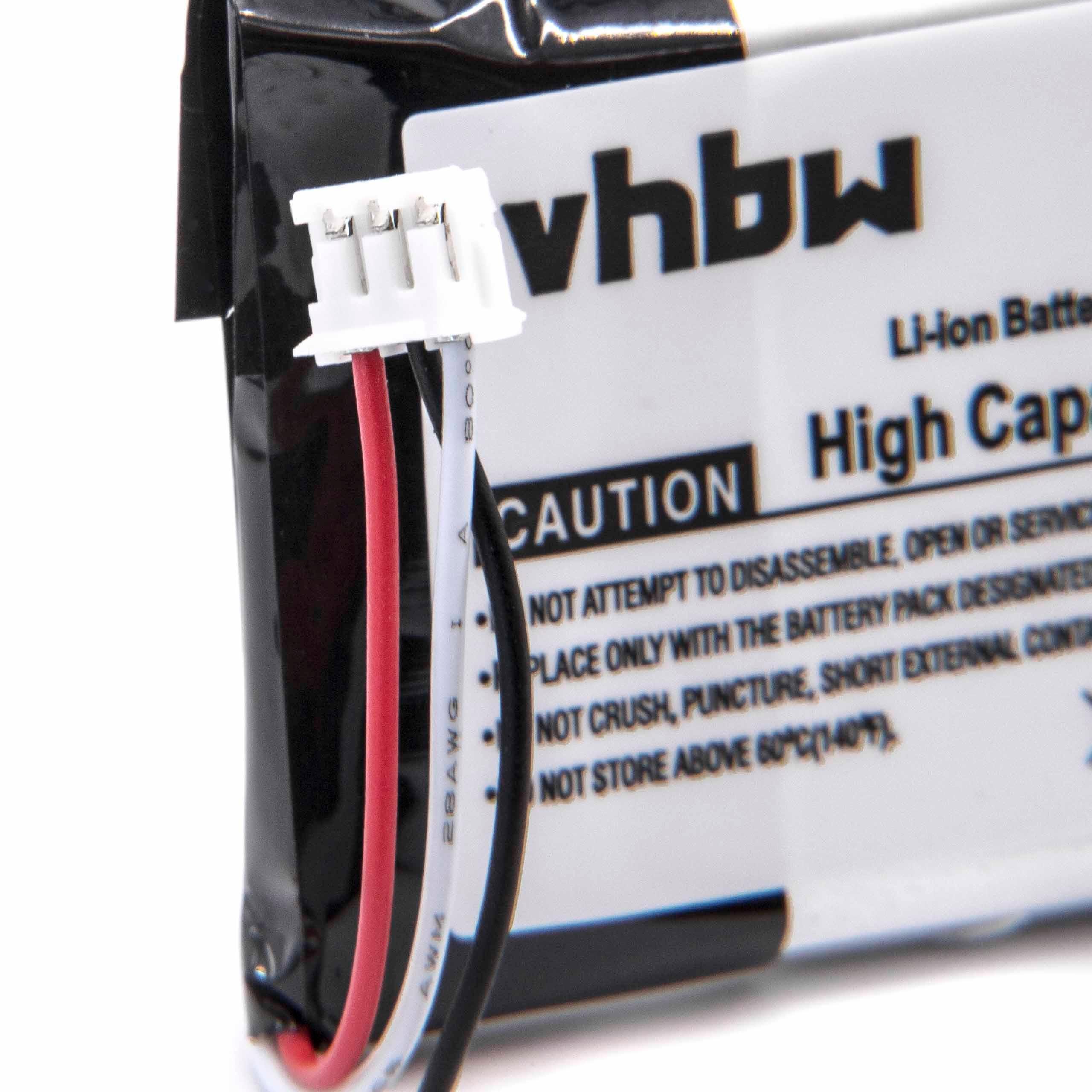 vhbw kompatibel mit Philips ID 5551B, (3,7 500 Li-Polymer MC-163-500, ID ID V) Akku 555 5552B, mAh