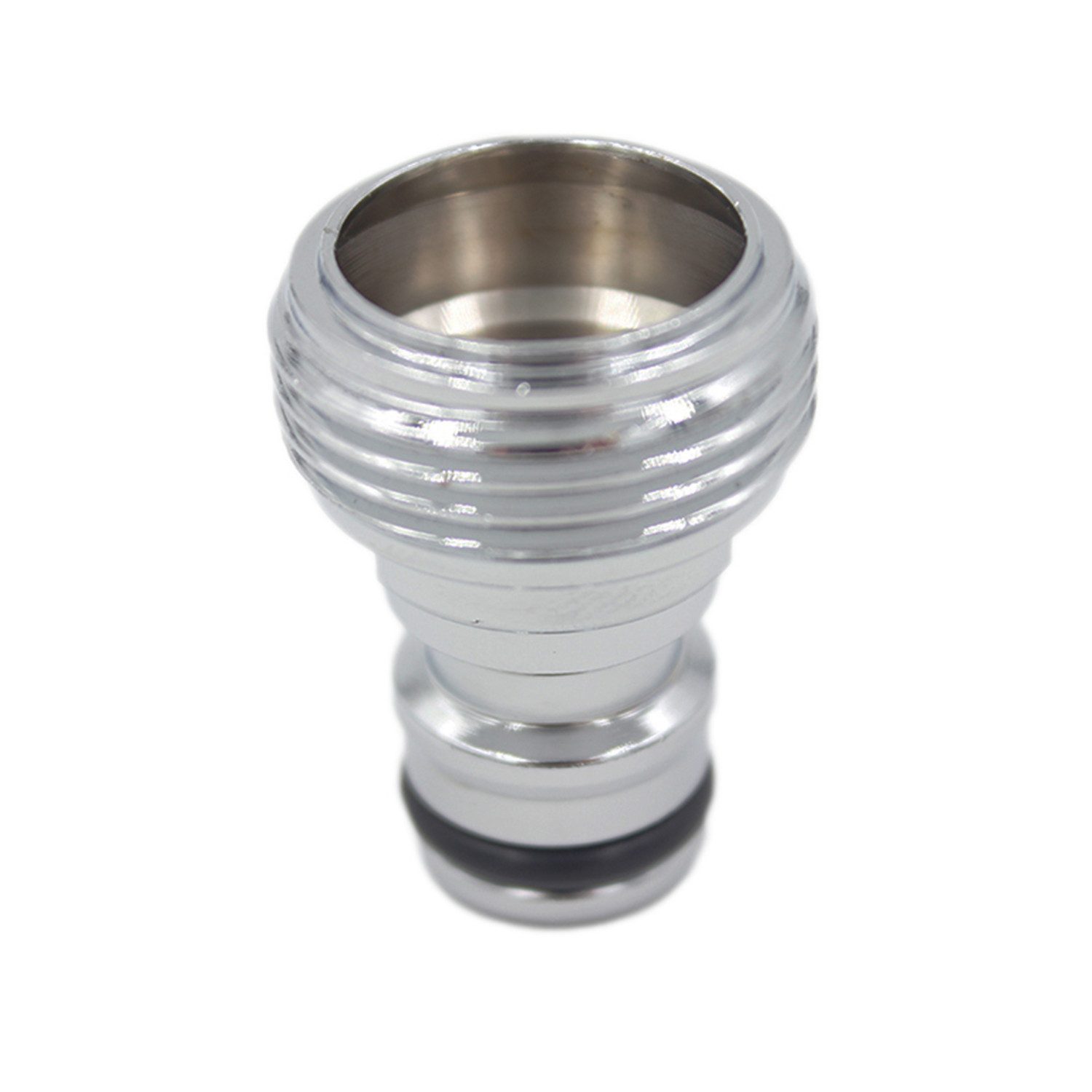 SpiceFlow Anschlussstück Geräteanschlussstück 3/4"AG auf 1/2" Gardena kompatibel in Chrom, Bersonders Stabiel