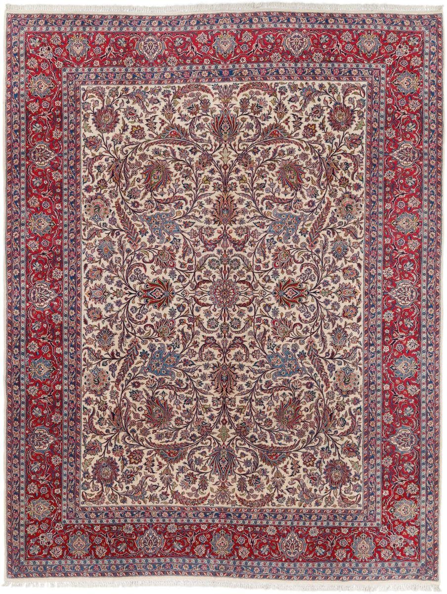 Orientteppich Kerman 301x388 Handgeknüpfter Orientteppich / Perserteppich, Nain Trading, rechteckig, Höhe: 12 mm