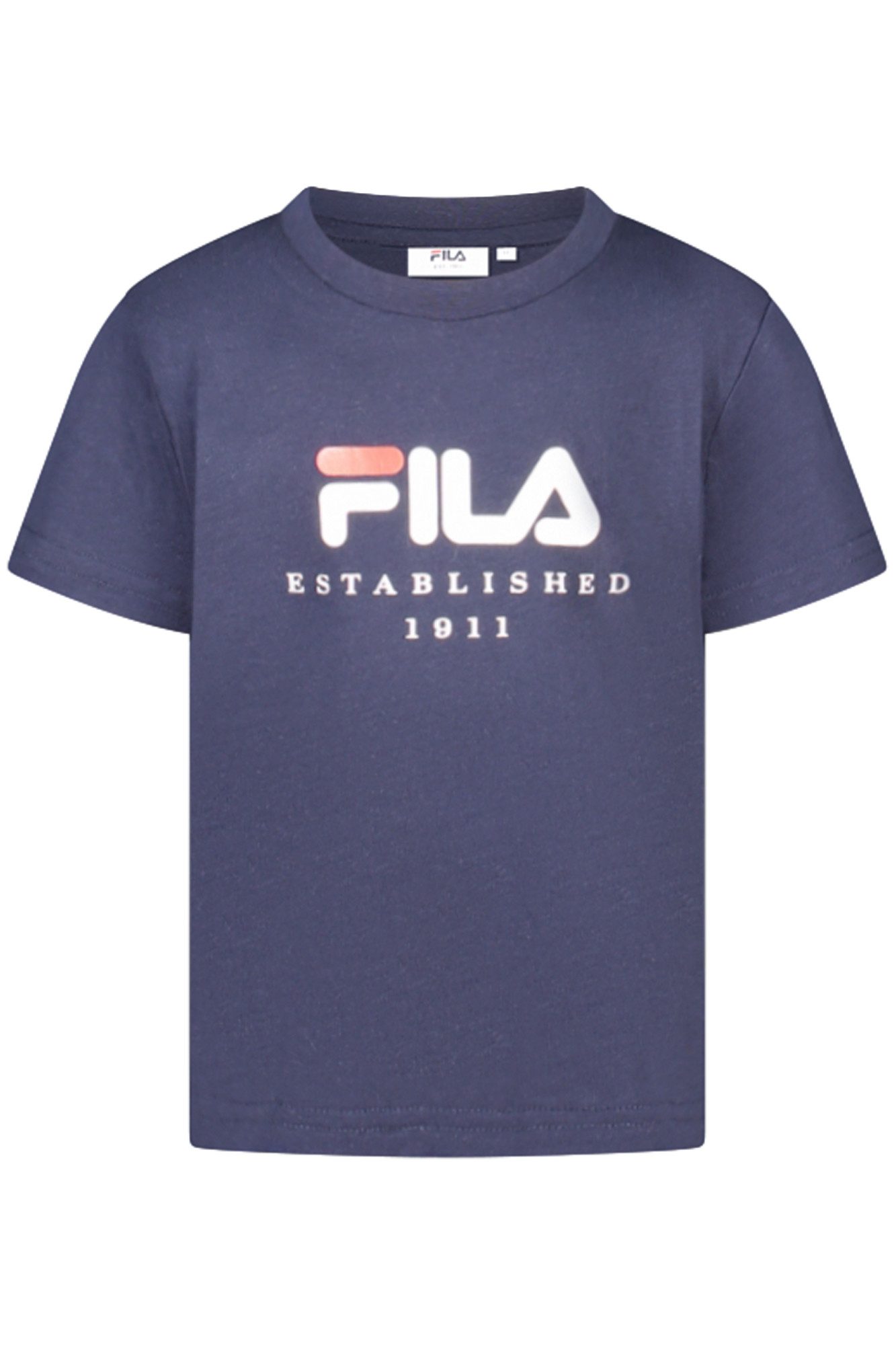 Fila T-Shirt Nachhaltiges Mädchen T-Shirt Blau mit Logo-Druck