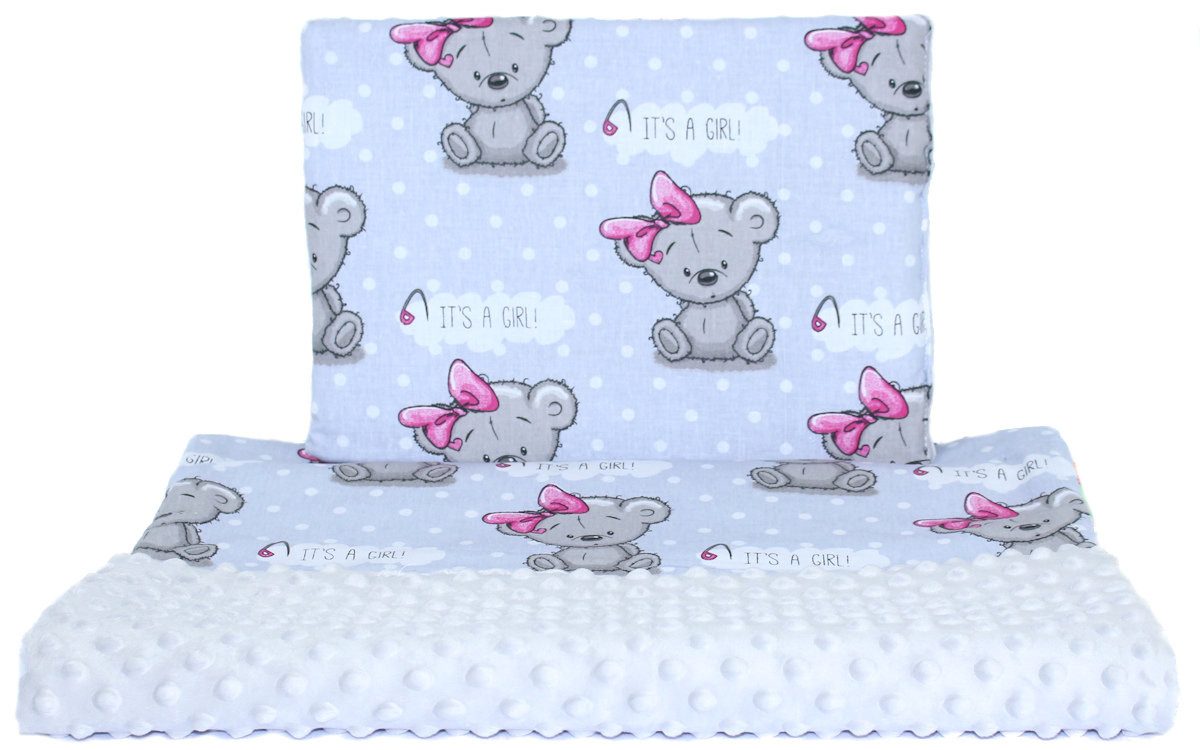 Primawela Babybettdecke Minky Baby Kinderwagenset Kuscheldecke günstig online kaufen