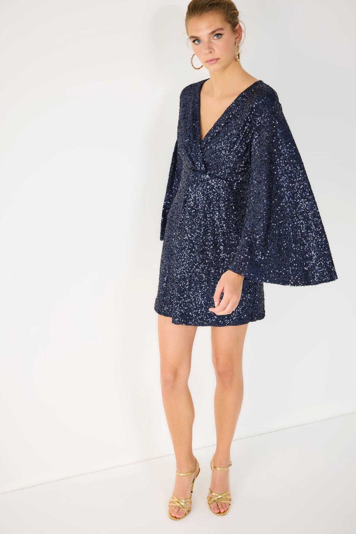 No Matter What Minikleid Zweireihiges Minikleid mit Pailletten günstig online kaufen