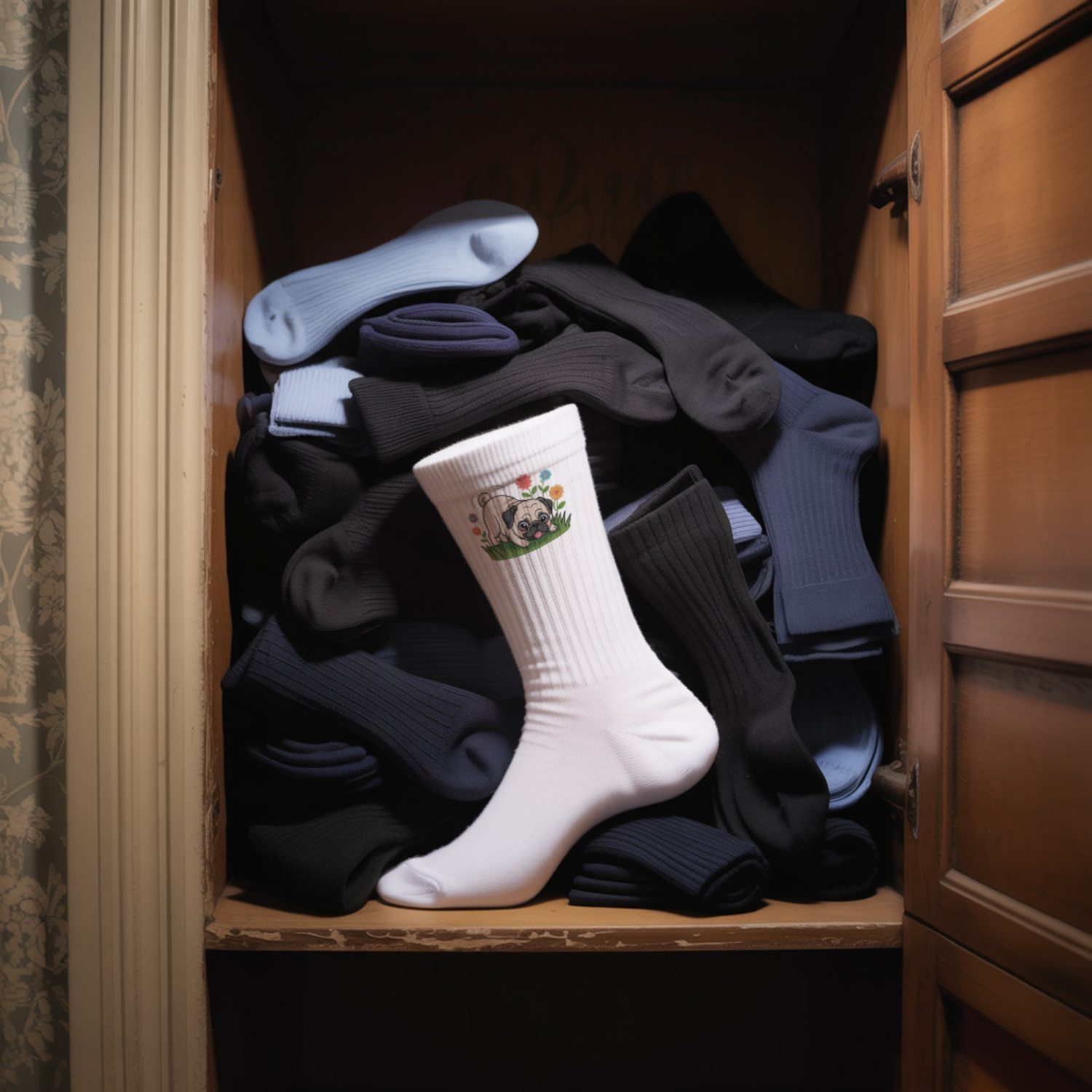 speecheese Freizeitsocken epicsocks Pug Paradise Socken in 37-41 im günstig online kaufen