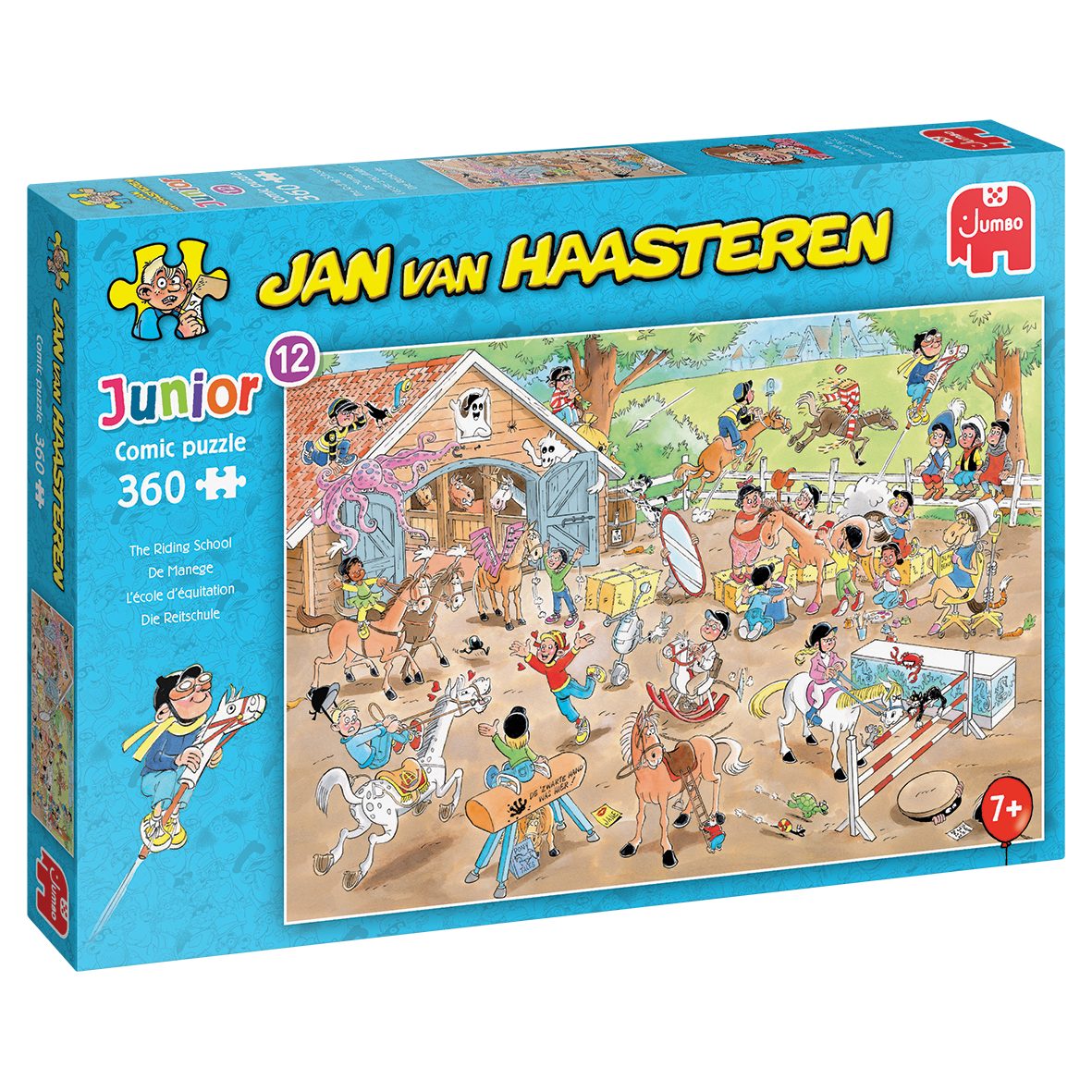 Jumbo Spiele Puzzle Jumbo van Junior Reitschule, 12 Haasteren Puzzleteile Jan 360 20083