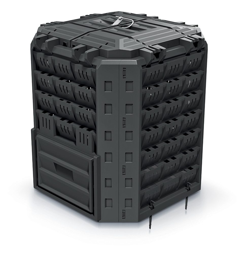 Prosperplast Komposter Compobox, BxTxH: 73,5x81,6x73,3 cm, 350 l