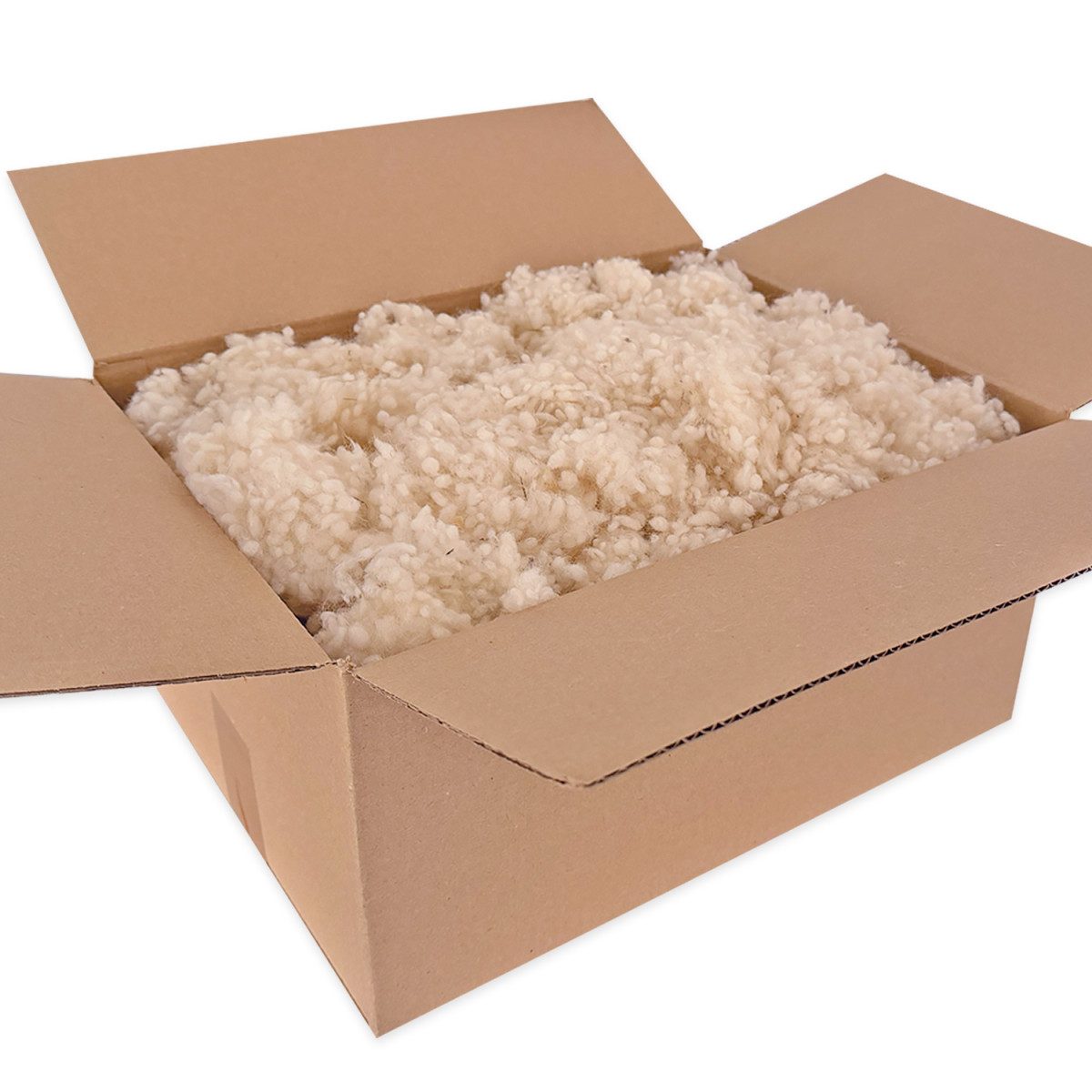 Heubergshop Kissenfüllung, 500 Gramm Schafwollkügelchen kbT Kissenfüllung Schafschurwolle