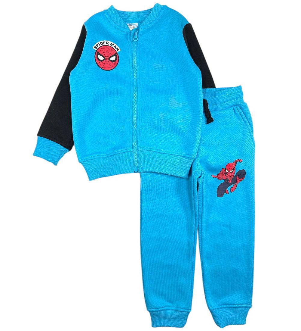 Spiderman Jogginganzug SPIDERMAN Jungen Jogginganzug Hose + Jacke 2-8 Jahre (Kinder Sweatshirt Jacke + Jogginghose)