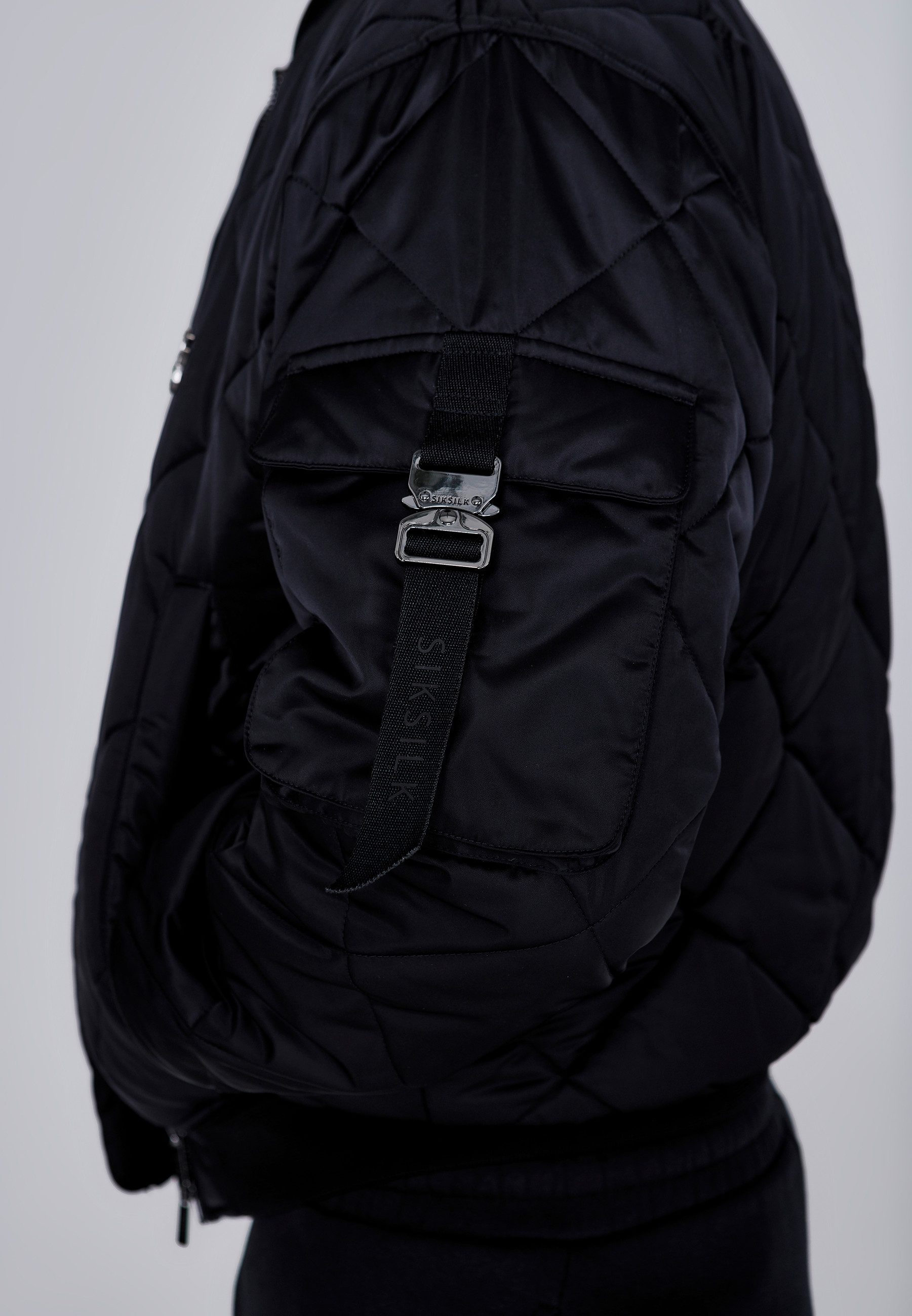 Siksilk Bomberjacke SikSilk Herren Bomberjacke günstig online kaufen