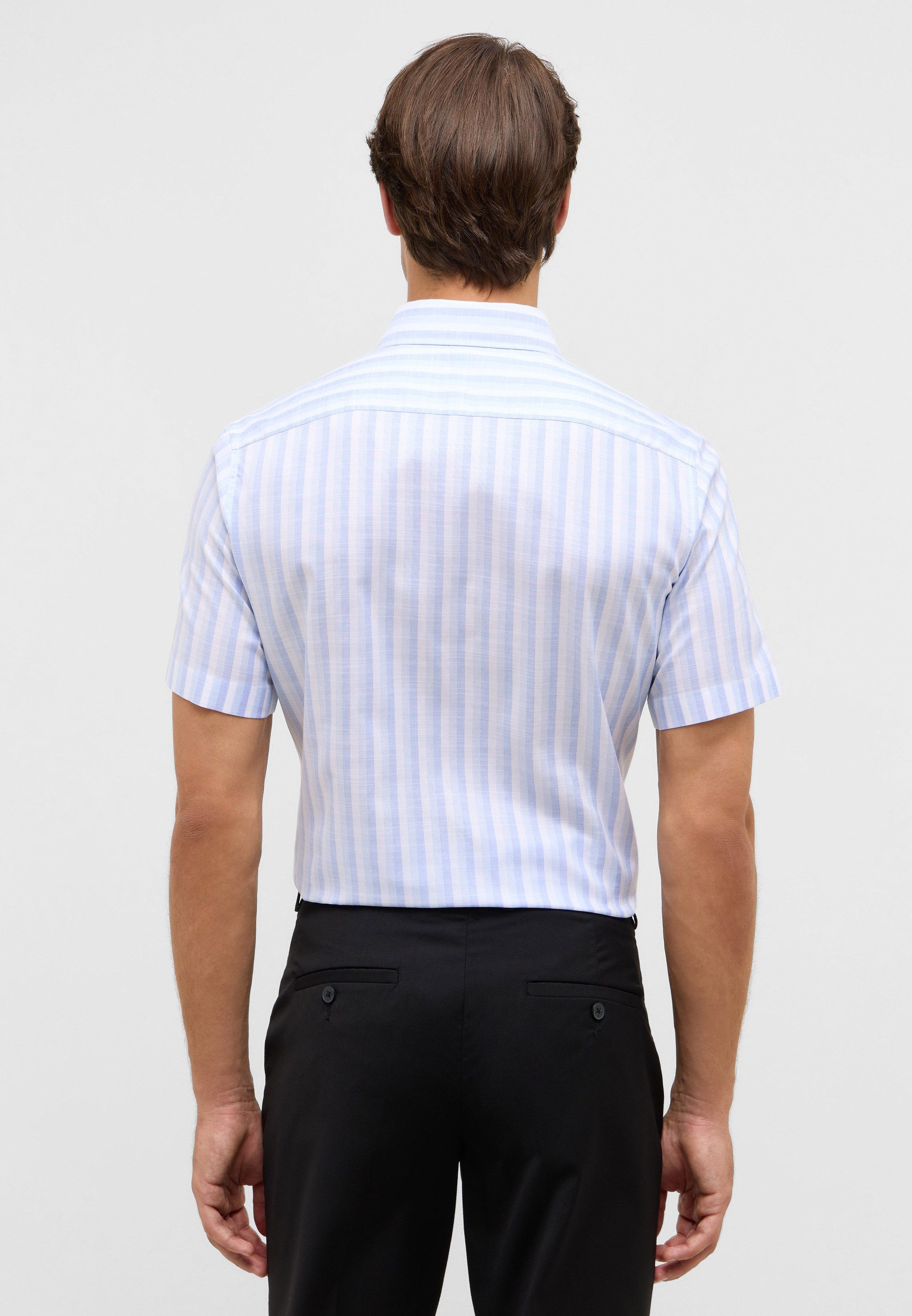 Eterna Kurzarmhemd SLIM FIT EASY IRON (bügelleicht) günstig online kaufen