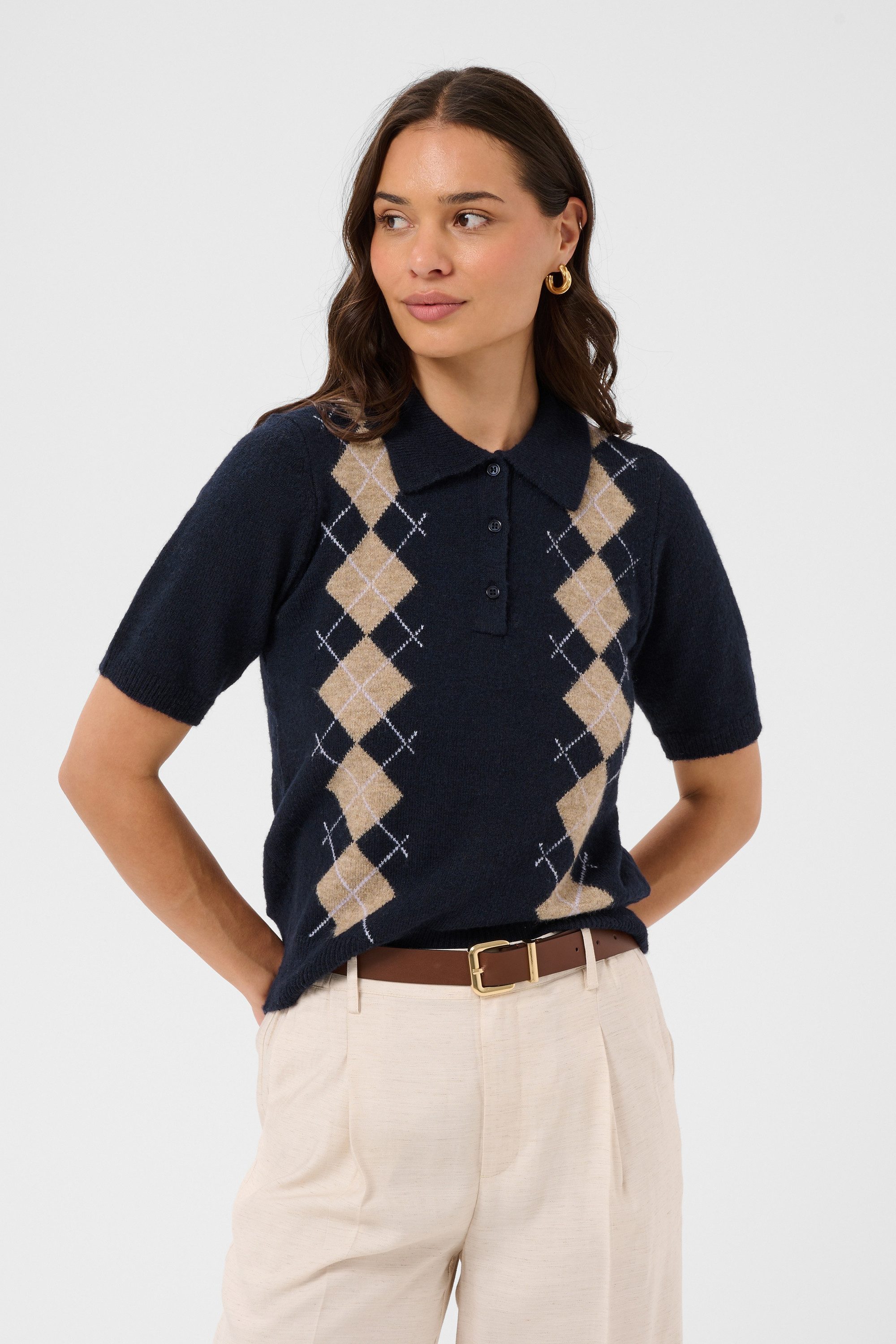 KAFFE Strickpullover Strickpullover KAolive