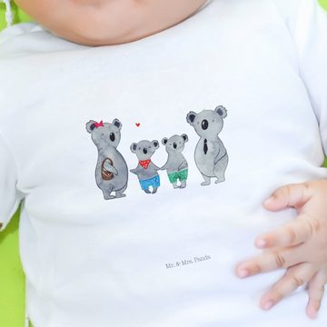 Mr. & Mrs. Panda Strampler Koala Familie zwei - Weiß - Geschenk, Koalabär, Familienleben, Famili (1-tlg)
