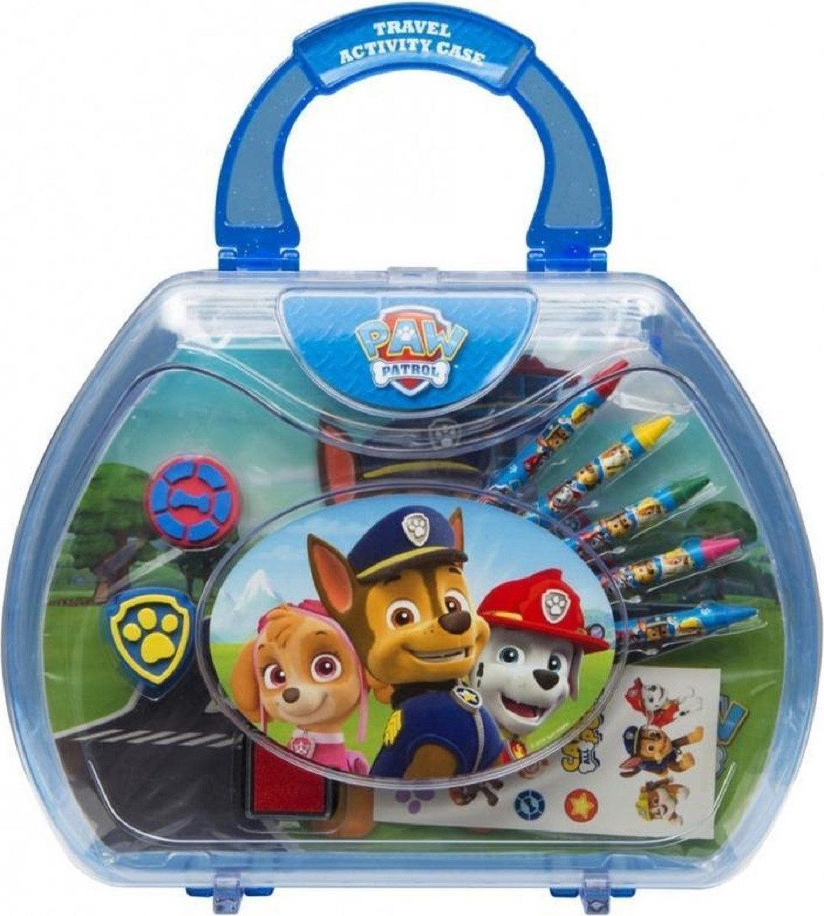 PAW PATROL Malpalette Mal- und Zeichenkoffer – 10-teiliges Kreativset für Kinder