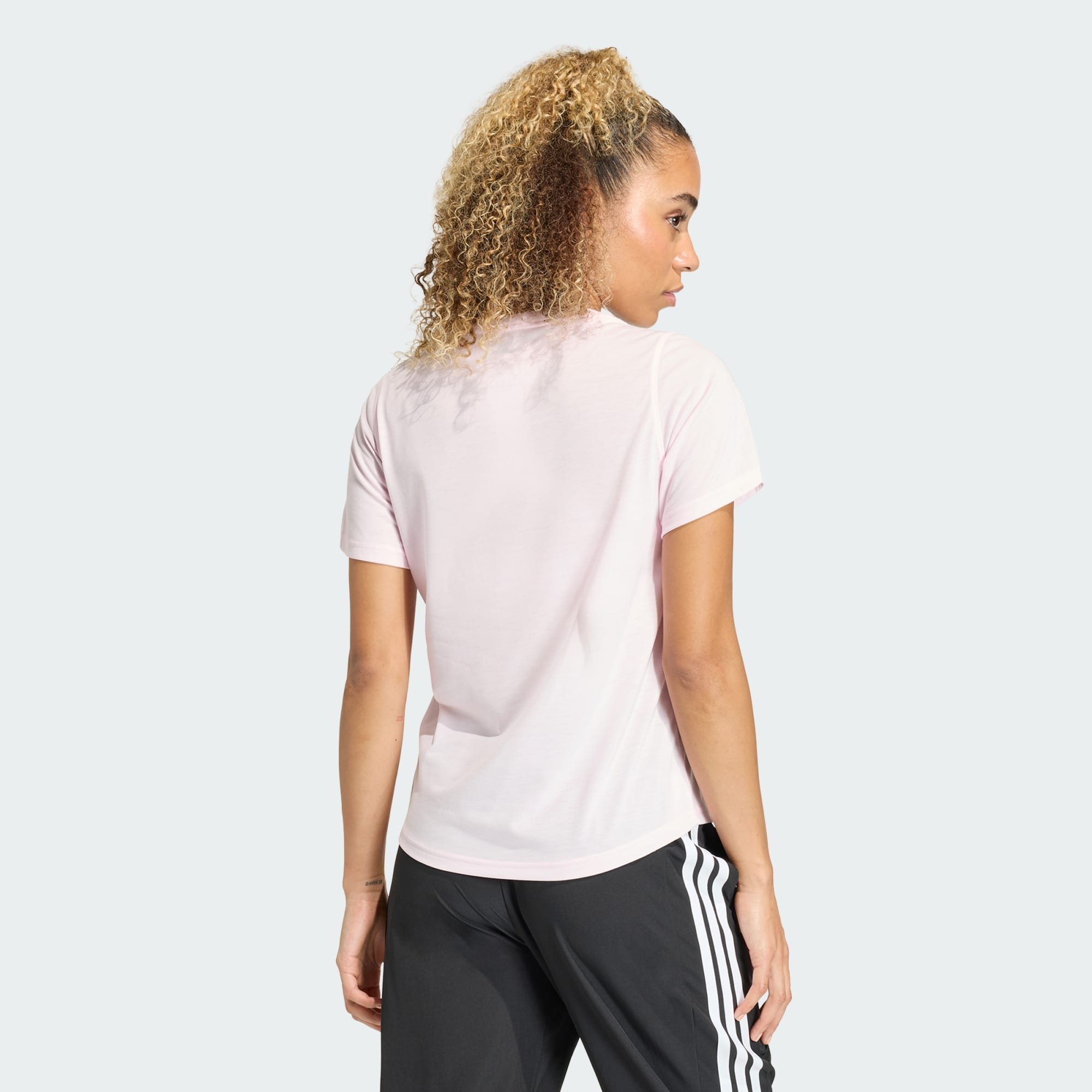 adidas Performance Trainingsshirt WORKOUT ESSENTIALS T-SHIRT MIT TIEFEM AUS günstig online kaufen