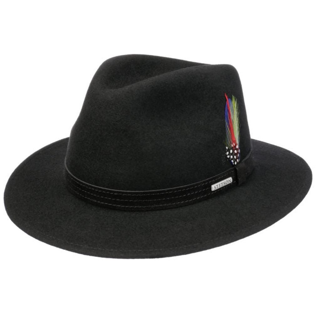 Outdoorhut Stetson Traveller Woolfelt black
