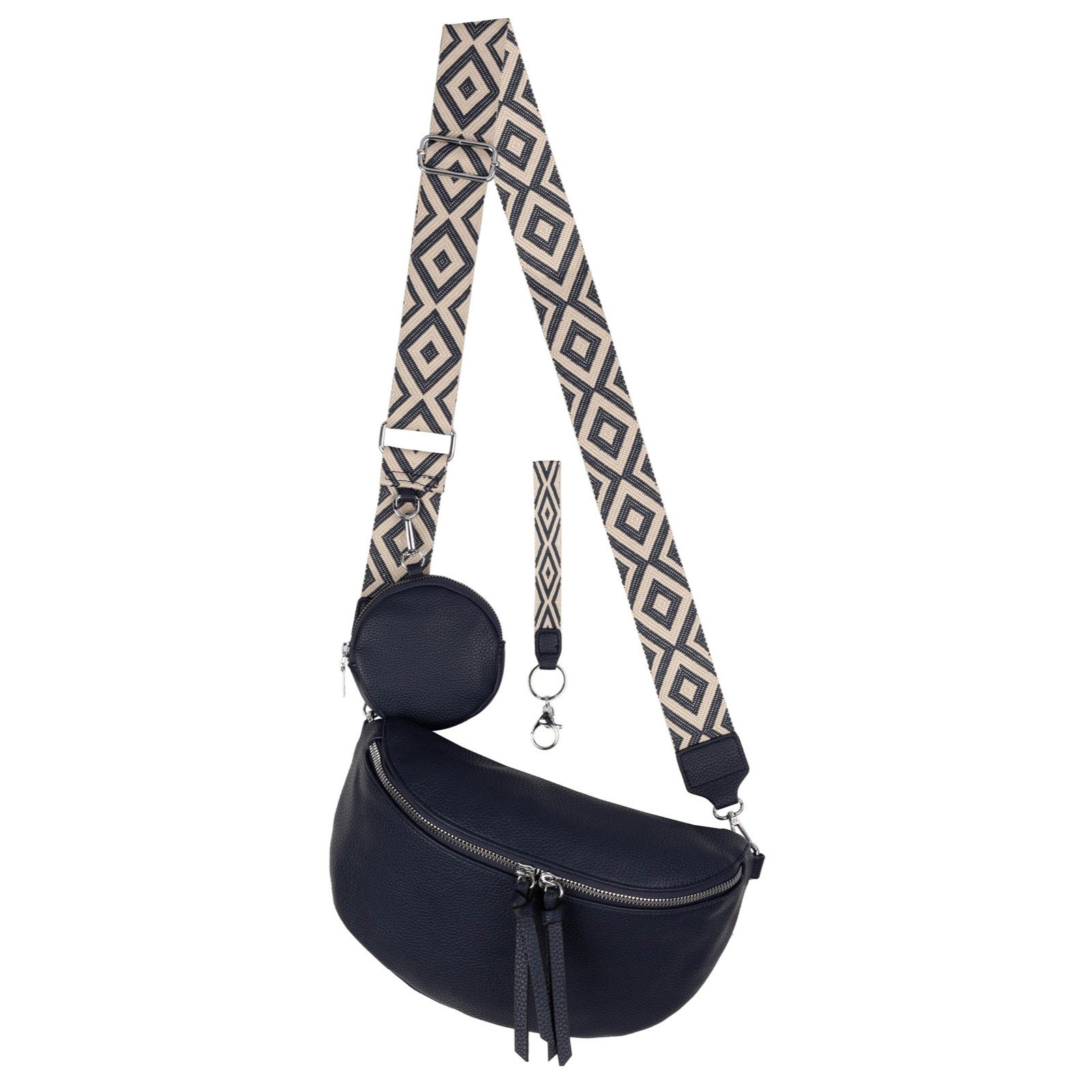 EAAKIE Gürteltasche Bauchtasche Umhängetasche Crossbody-Bag Kunstleder günstig online kaufen