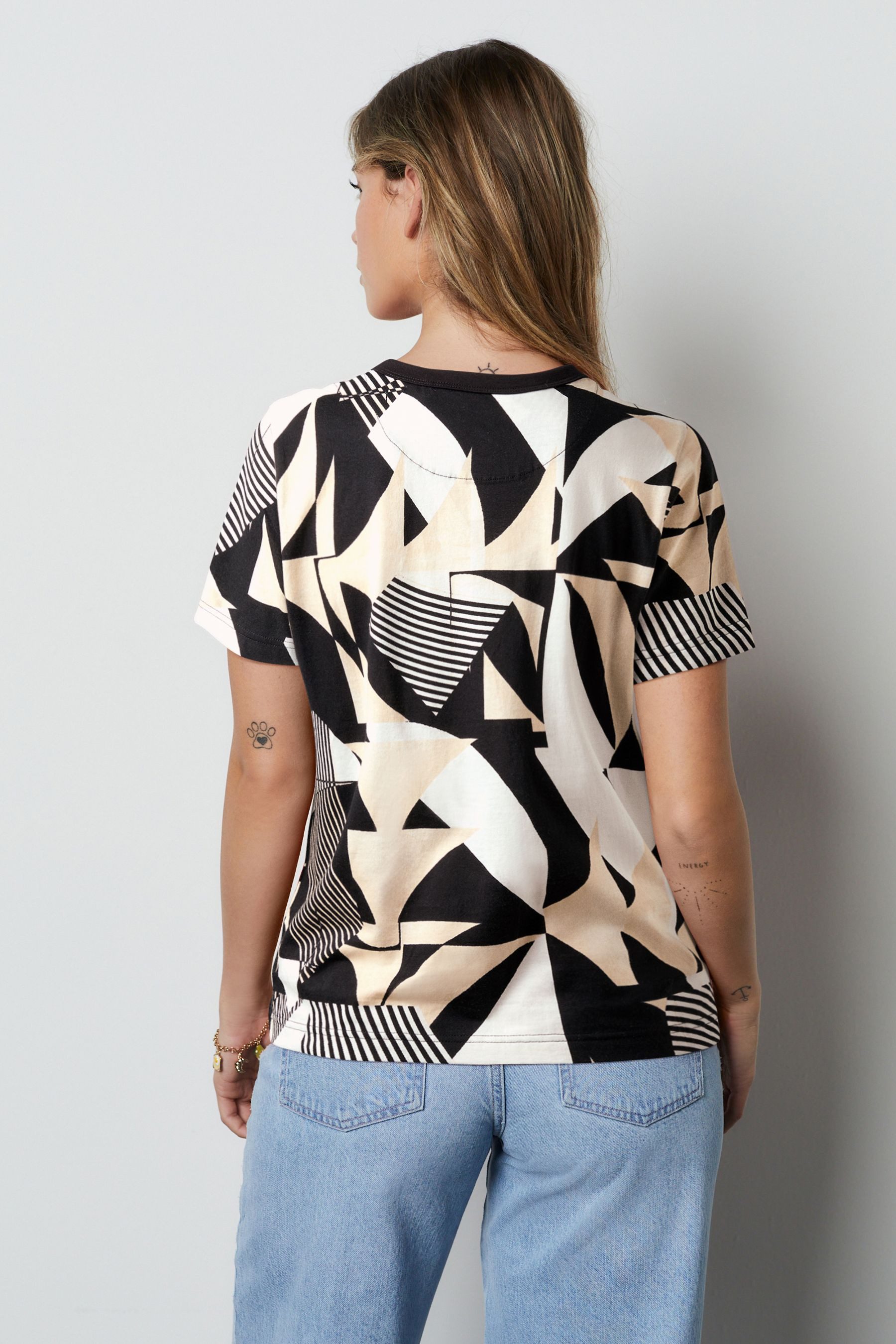 Next T-Shirt Essential T-Shirt aus 100 % Baumwolle - Kurzgröße (1-tlg) – Bild 5 von 5