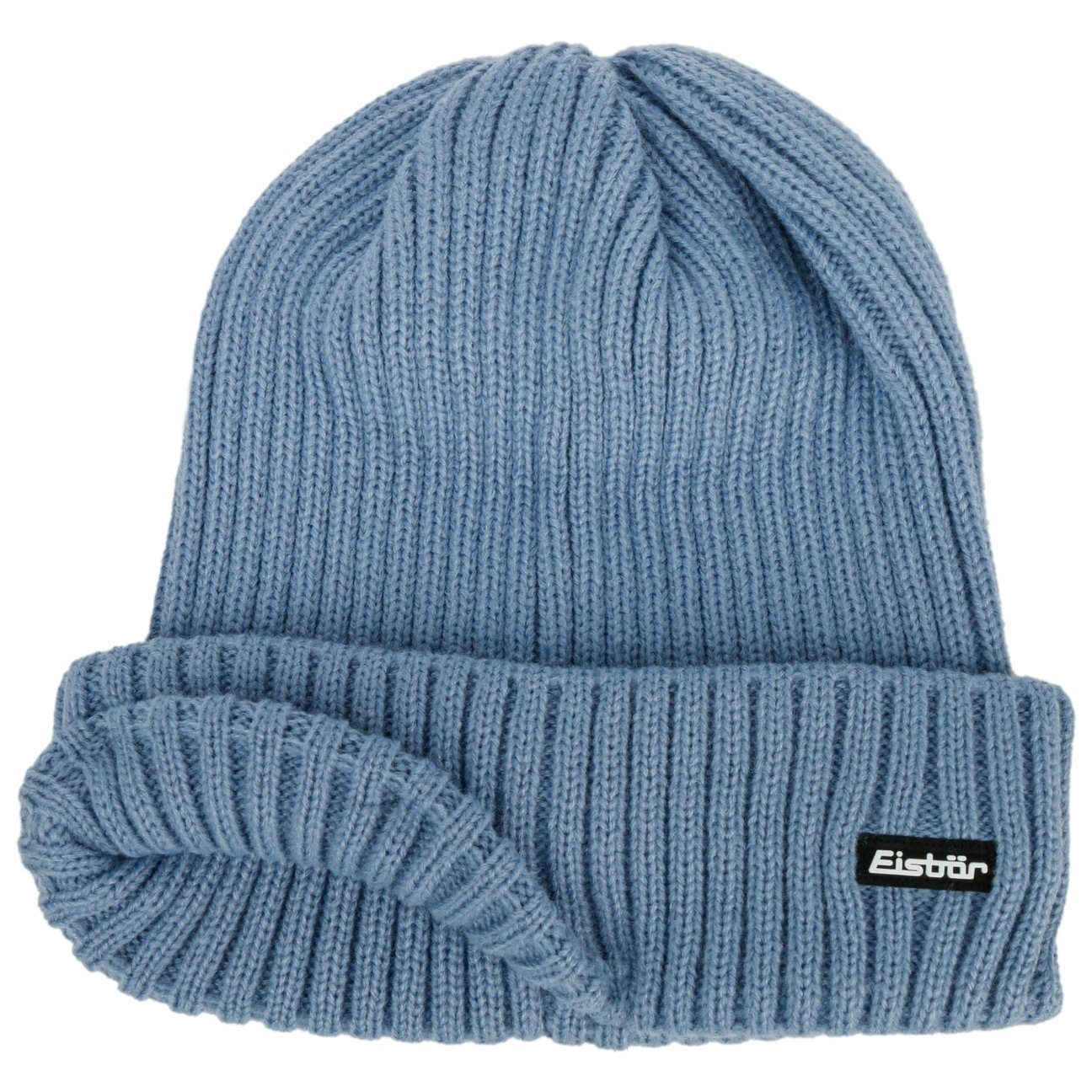 Eisbär Strickmütze (1-St) Wintermütze mit Umschlag günstig online kaufen