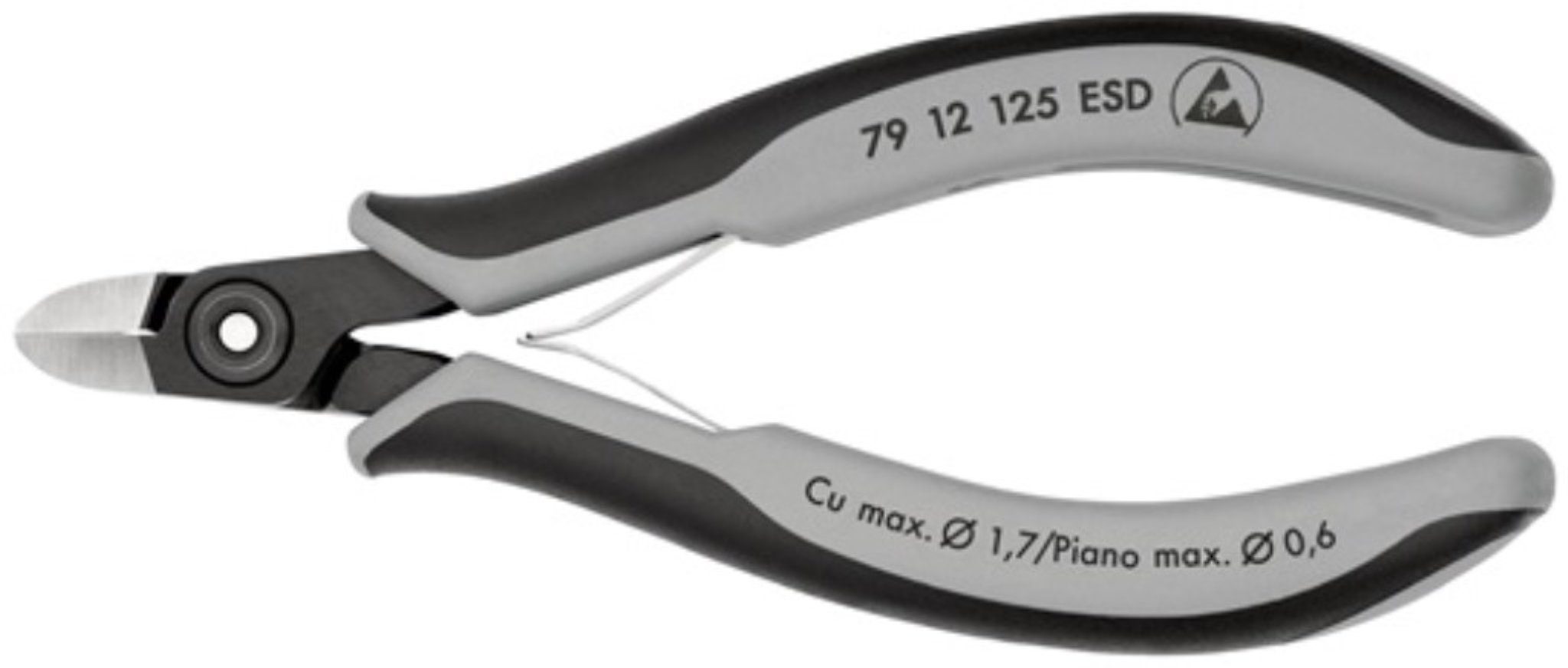 Knipex Seitenschneider Präzisions-Elektronik-Seitenschneider L.125mm Facette ja,sehr kl.pol.