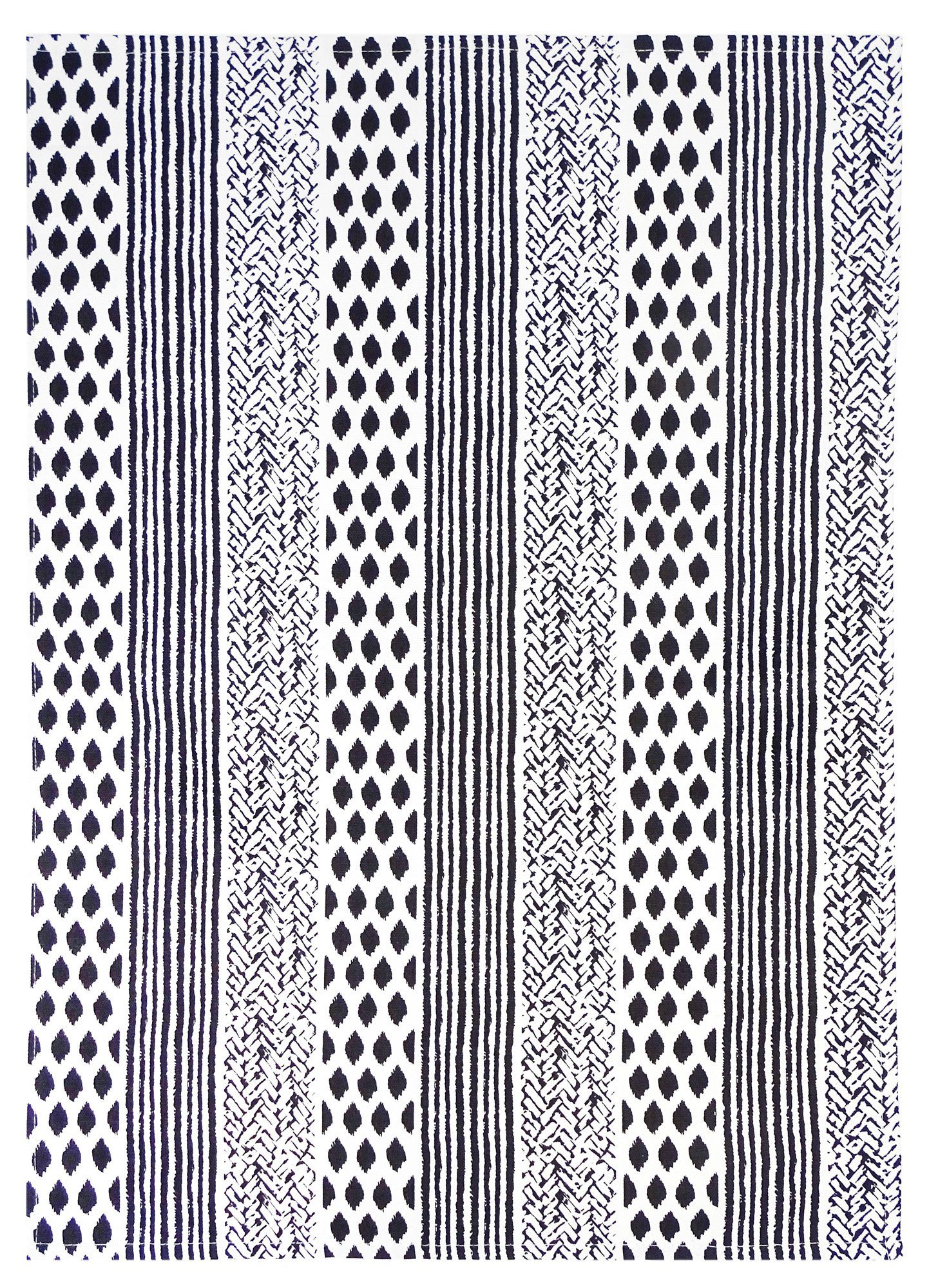 Baumwolle, Lashuma (Set, Küchentücher Geometric, Geschirrhandtücher 48x68 cm Geschirrtuch 2-tlg),