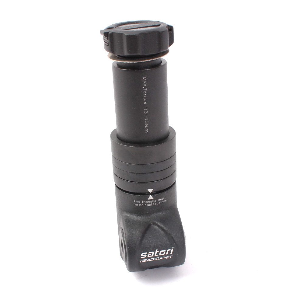 Lenkervorbau MTB Höhenadapter SATORI Ahead 1 1/8 Zoll 90 Grad drehbar
