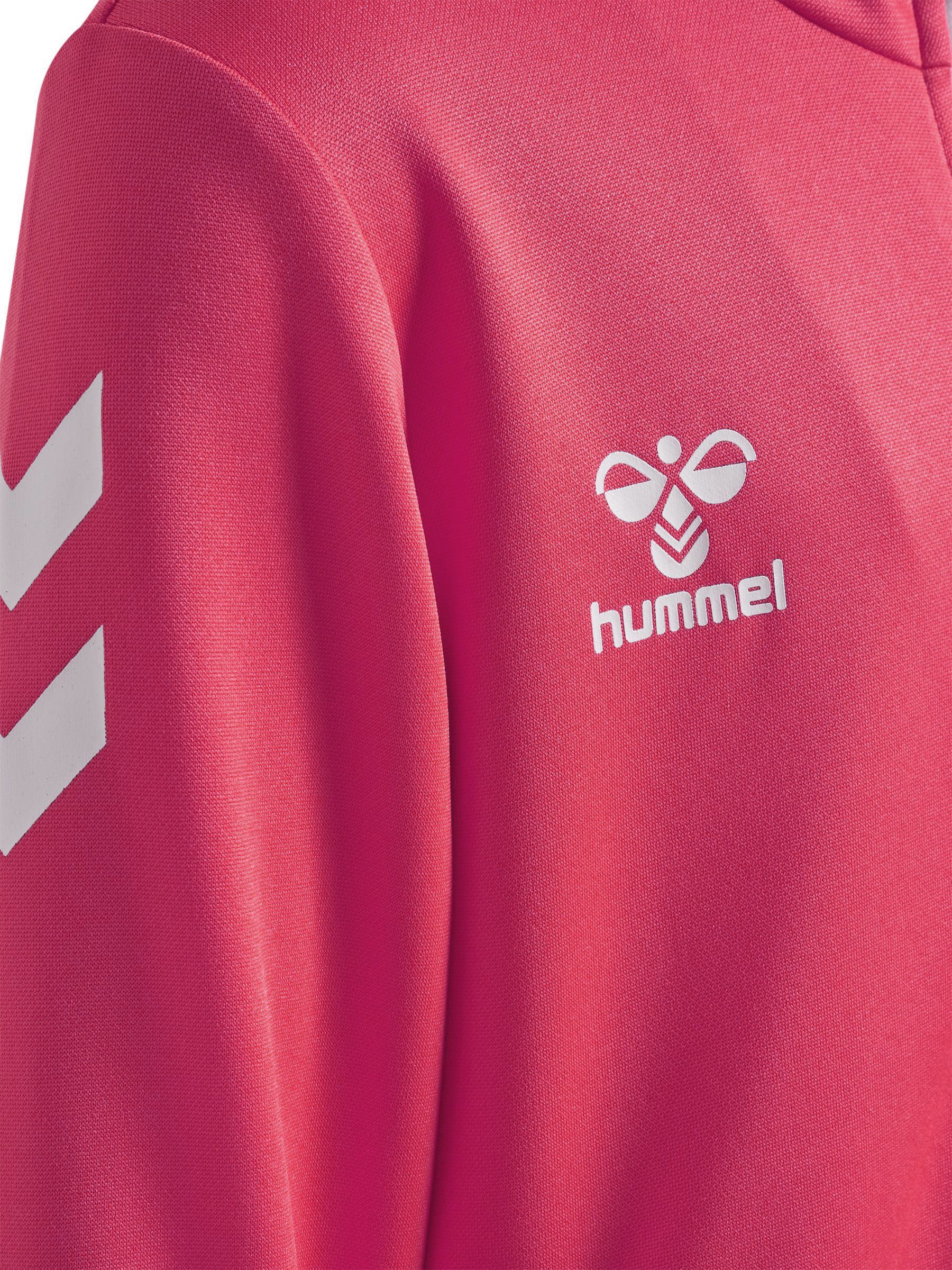hummel Sportanzug Sportliche Kombination mit Reißverschluss und Logo (2-tlg), hmlLOGO SUIT KIDS