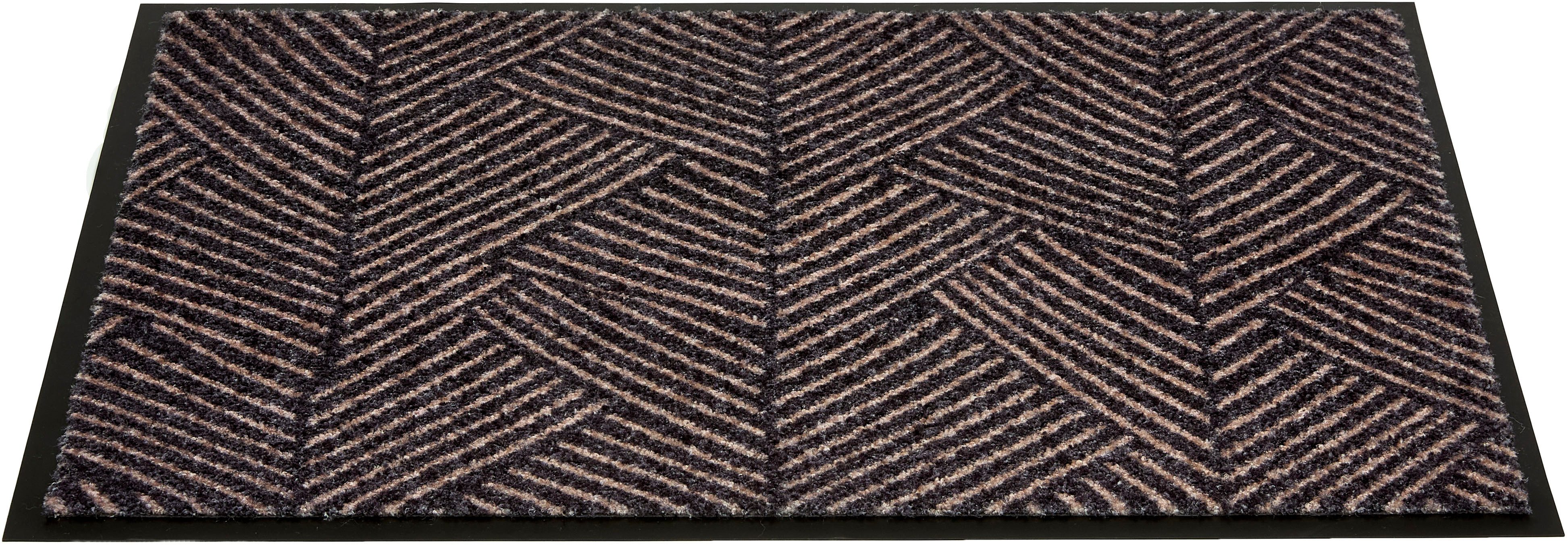 SCHÖNER WOHNEN-Kollektion Fußmatte Bellevue, rechteckig, Höhe: 8 mm, Türmatte, Schmutzfang, In und Outdoor, Sauberlauf, waschbar