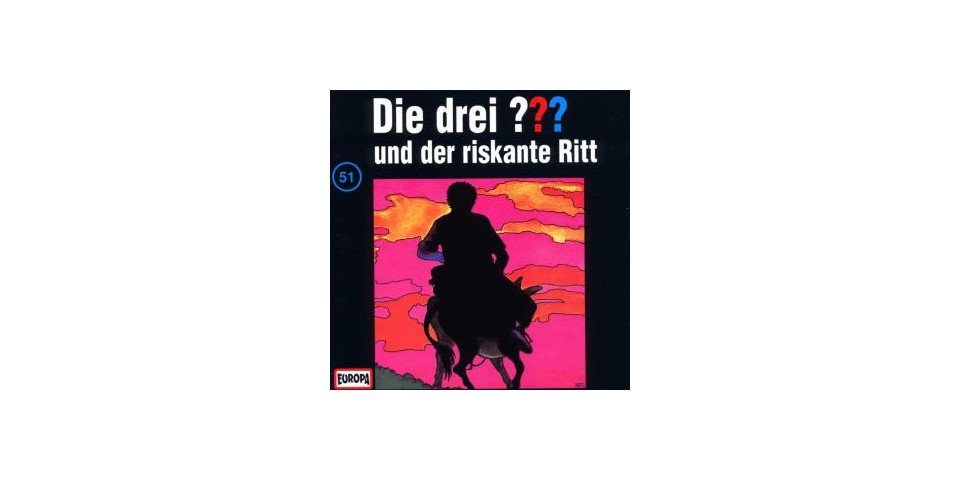 Hörspiel-CD Die drei ??? 051 - und der riskante Ritt