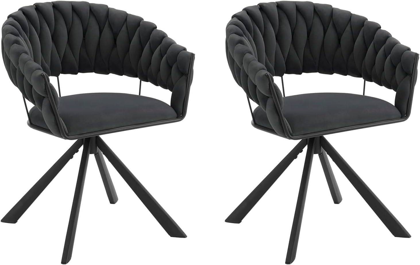 EUGAD Esszimmerstuhl (2 St), drehbar, modern, günstig online kaufen