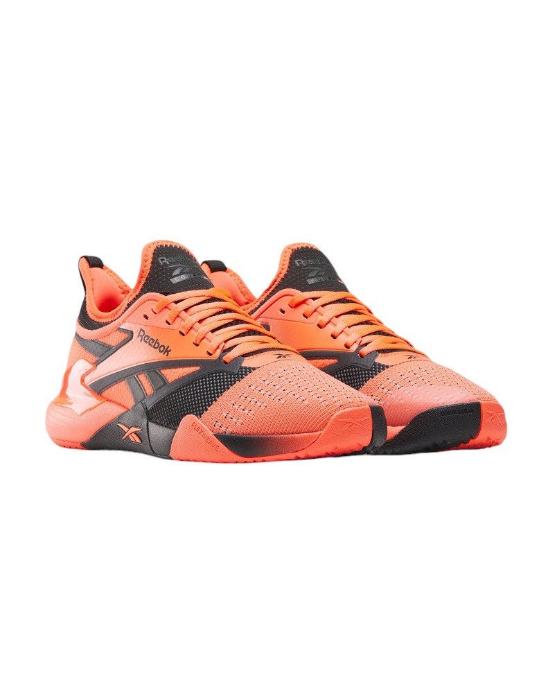 Reebok Hallen-Indoorschuhe Nano Court orange/schwarz Herren Tennisschuh