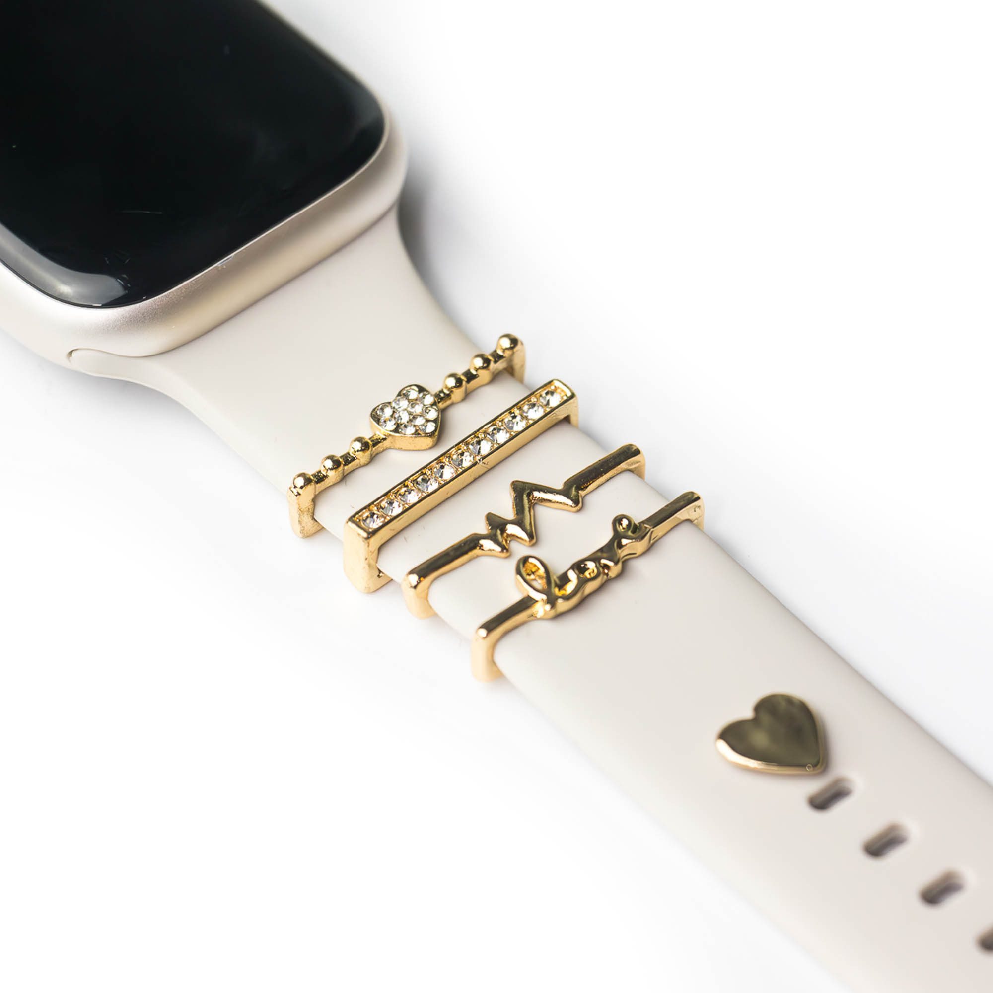 ARTVALL Smartwatch-Armband Apple Watch Charms Set 38/40/41mm & 42/44/45/49m günstig online kaufen